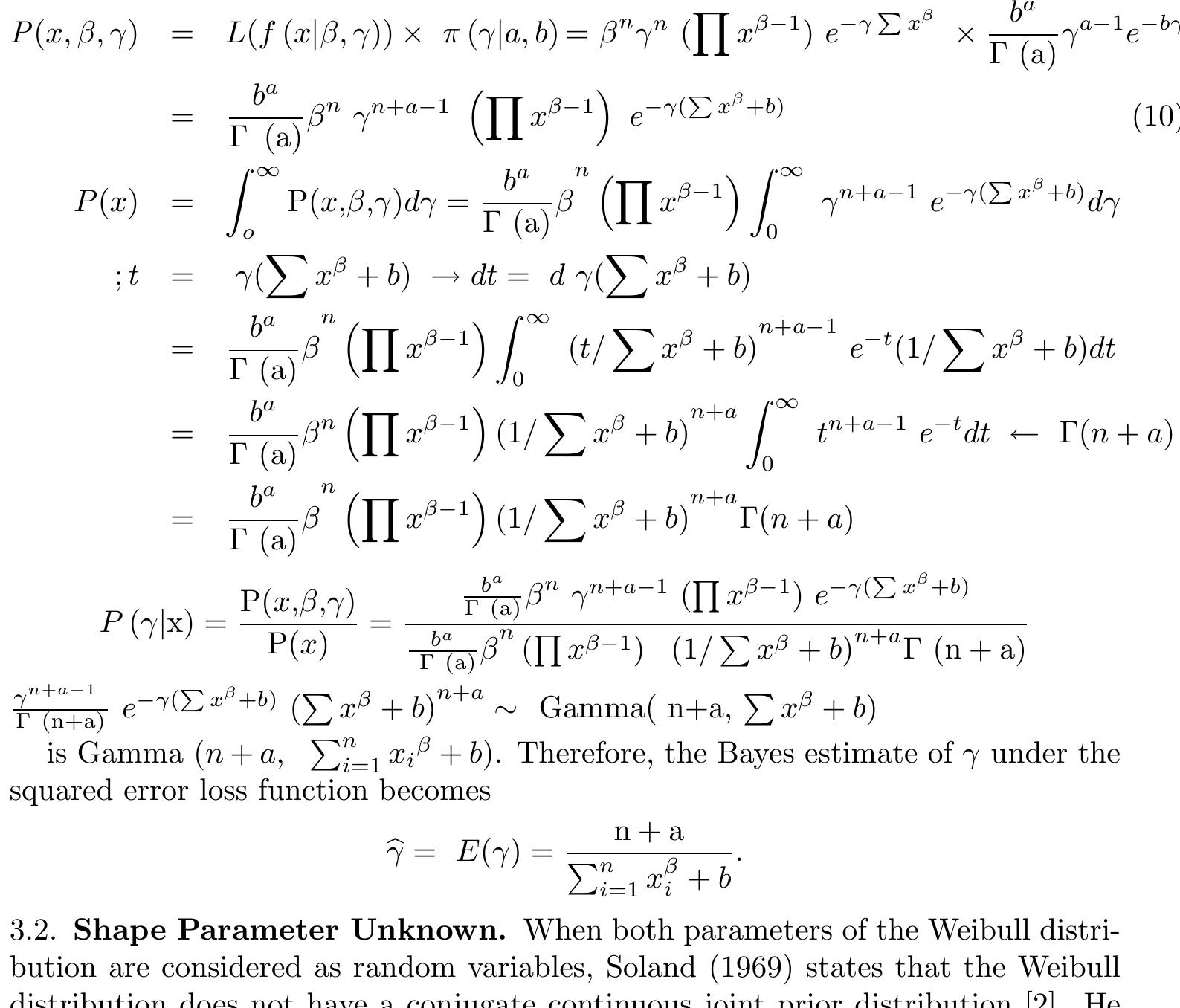 (PDF) A simulation study of the Bayes estimator for parameters in ...