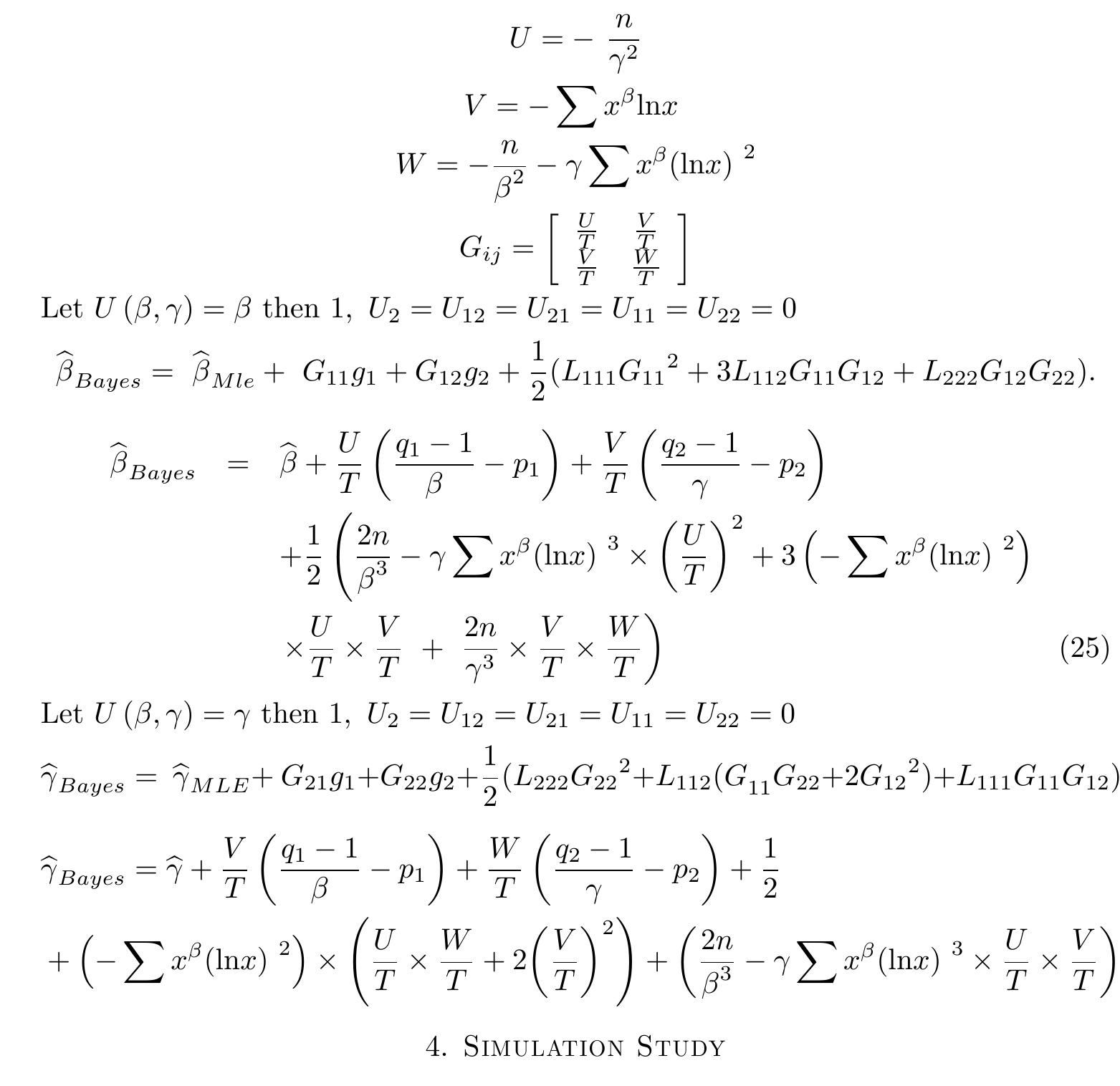 (PDF) A simulation study of the Bayes estimator for parameters in ...
