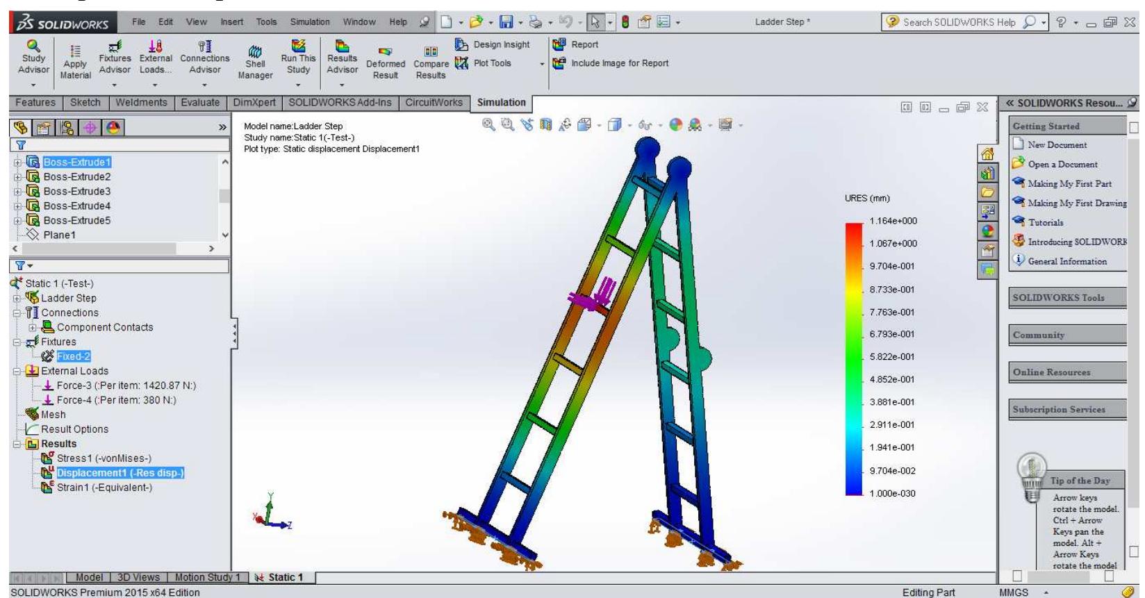 Ladder Rung Solidworks (PDF) Design and Fabrication of A Multi-Purpose , Portable and Foldable ...