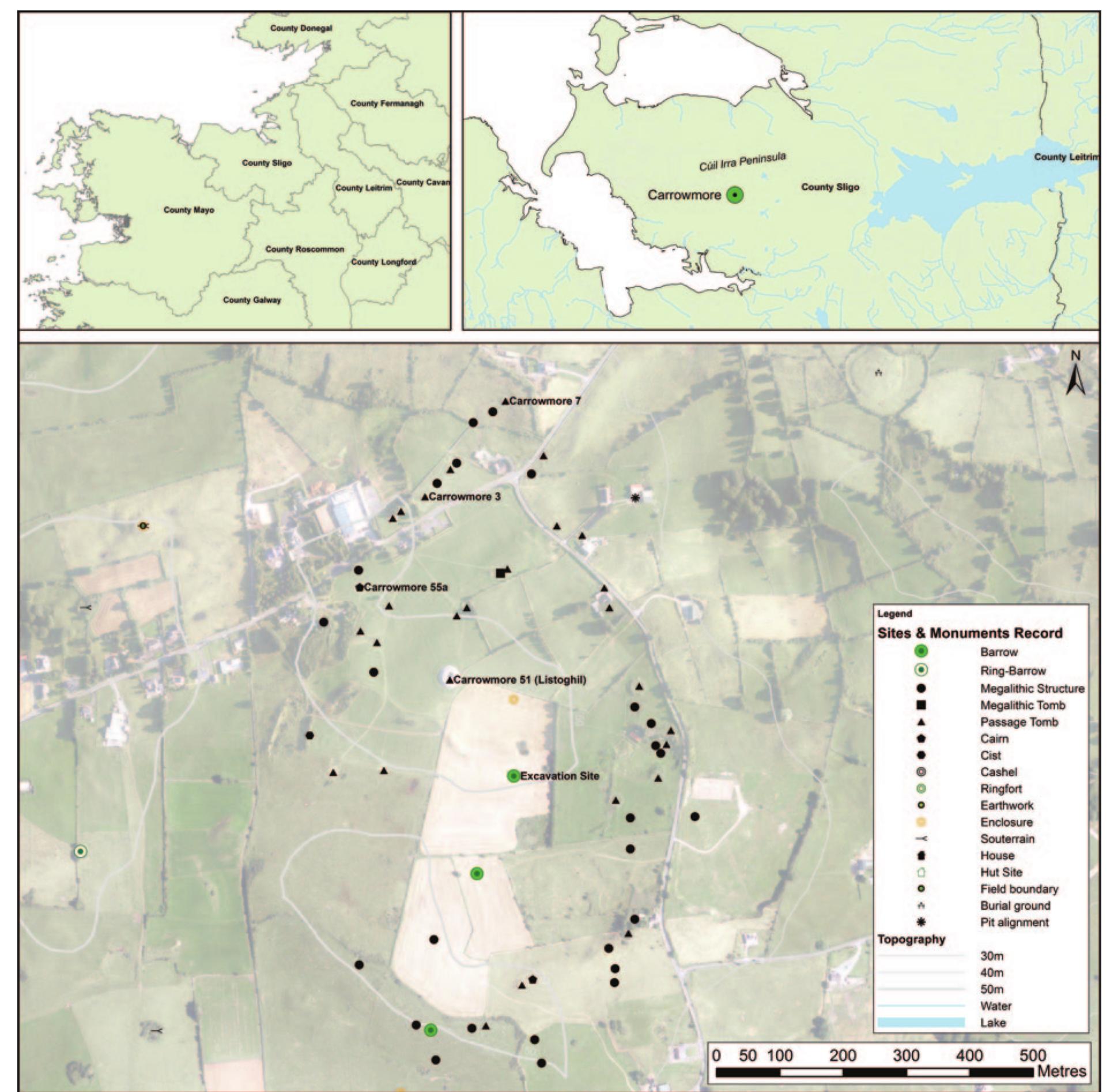 Figure 13 - from Excavation of a Neolithic monument at the