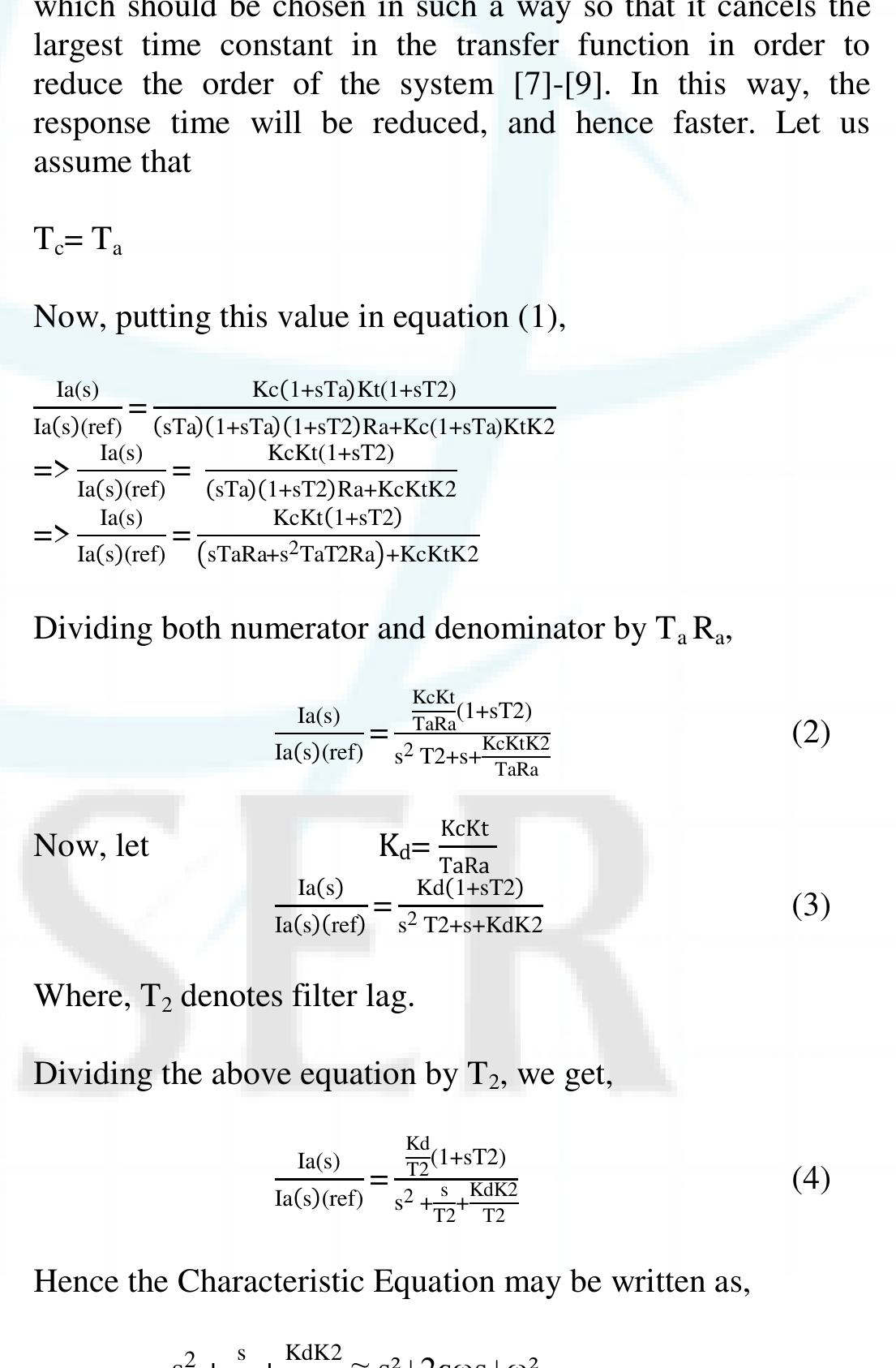 Figure 2 - Design of Optimized Speed Controller of DC Motor