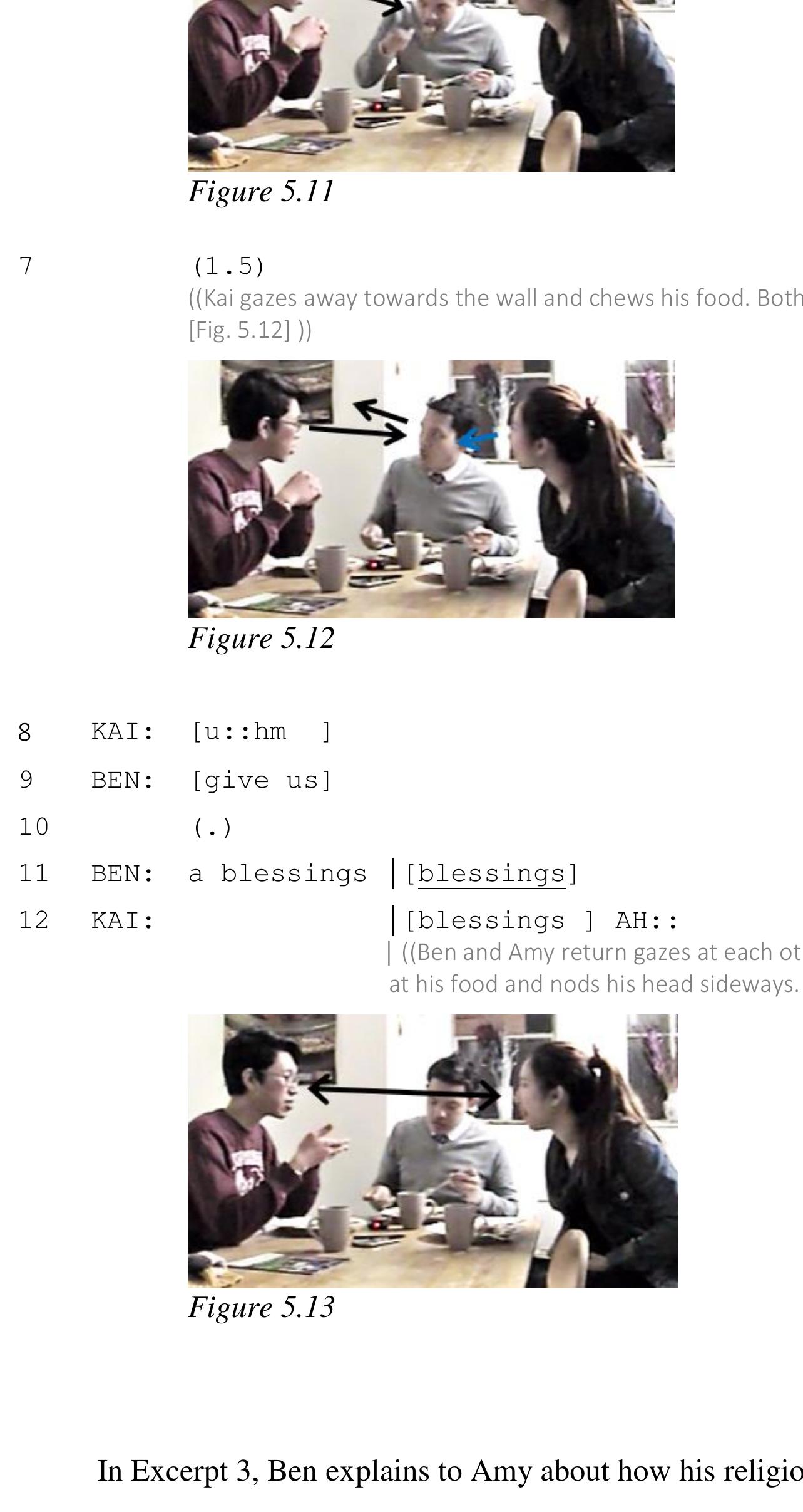 begins to show trouble, which is indicated through numerous pauses and stretchec 