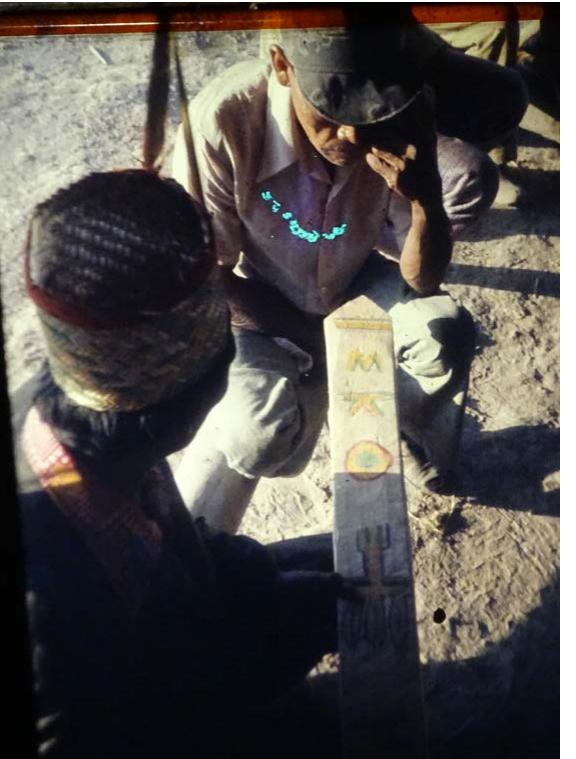 Jesus and a man from Aroy (fhotograph 