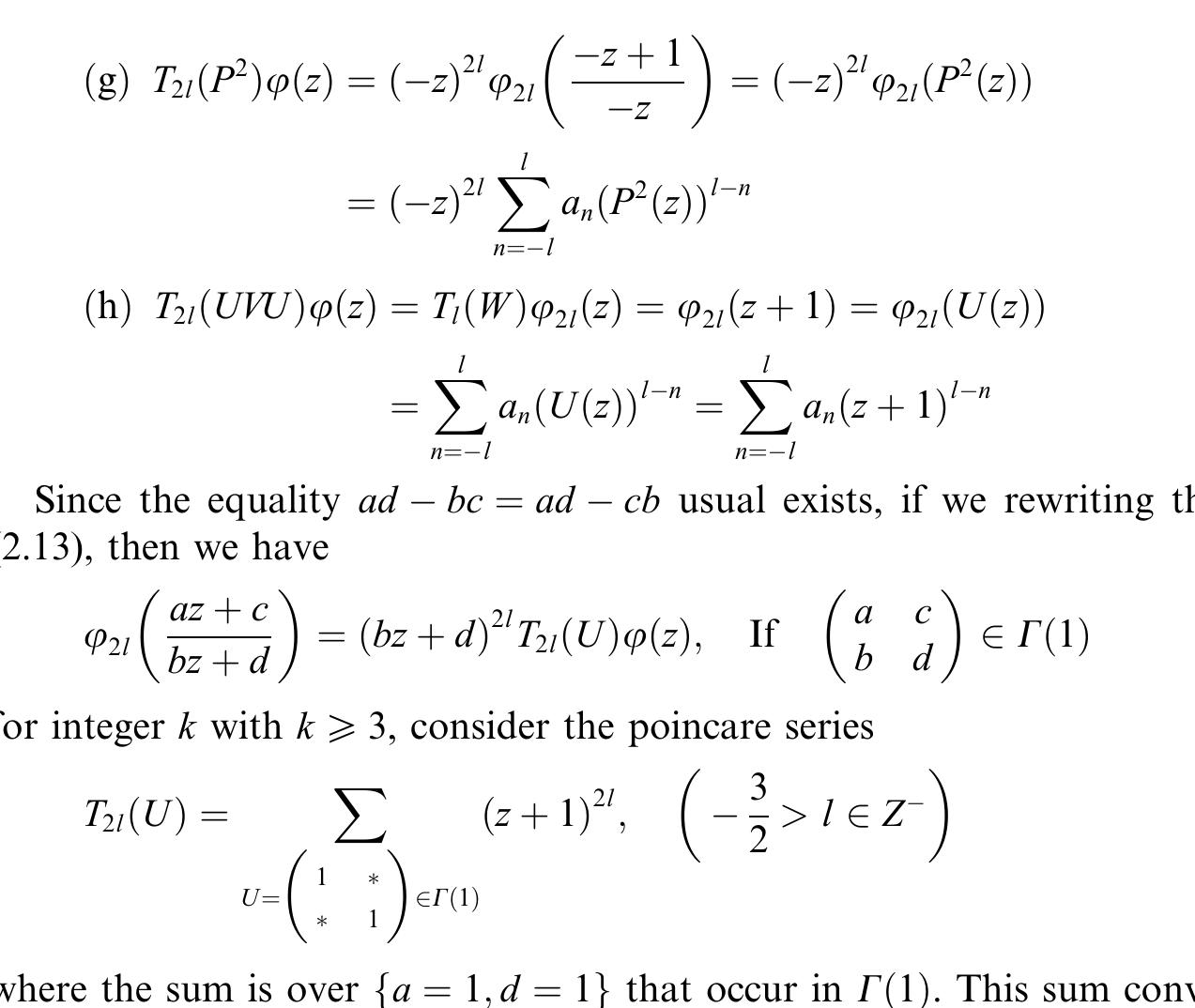 Automorphic Forms Math (PDF) On automorphic and modular forms in the space of the homogeneous ...