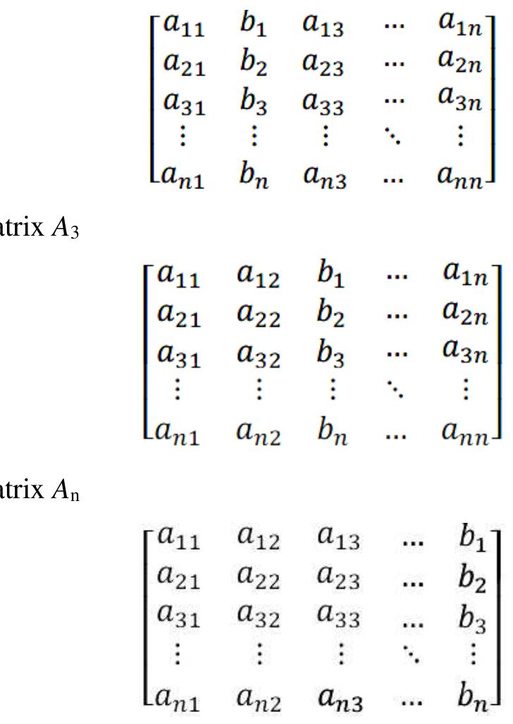 Cramer Method Example (PDF) Analysis of Solving Linear Equations Using Gauss Elimination ...