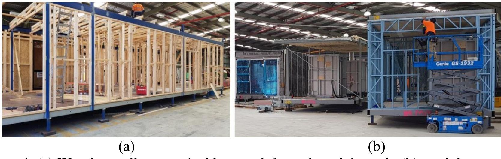 Comparison of traditional and modular construction process