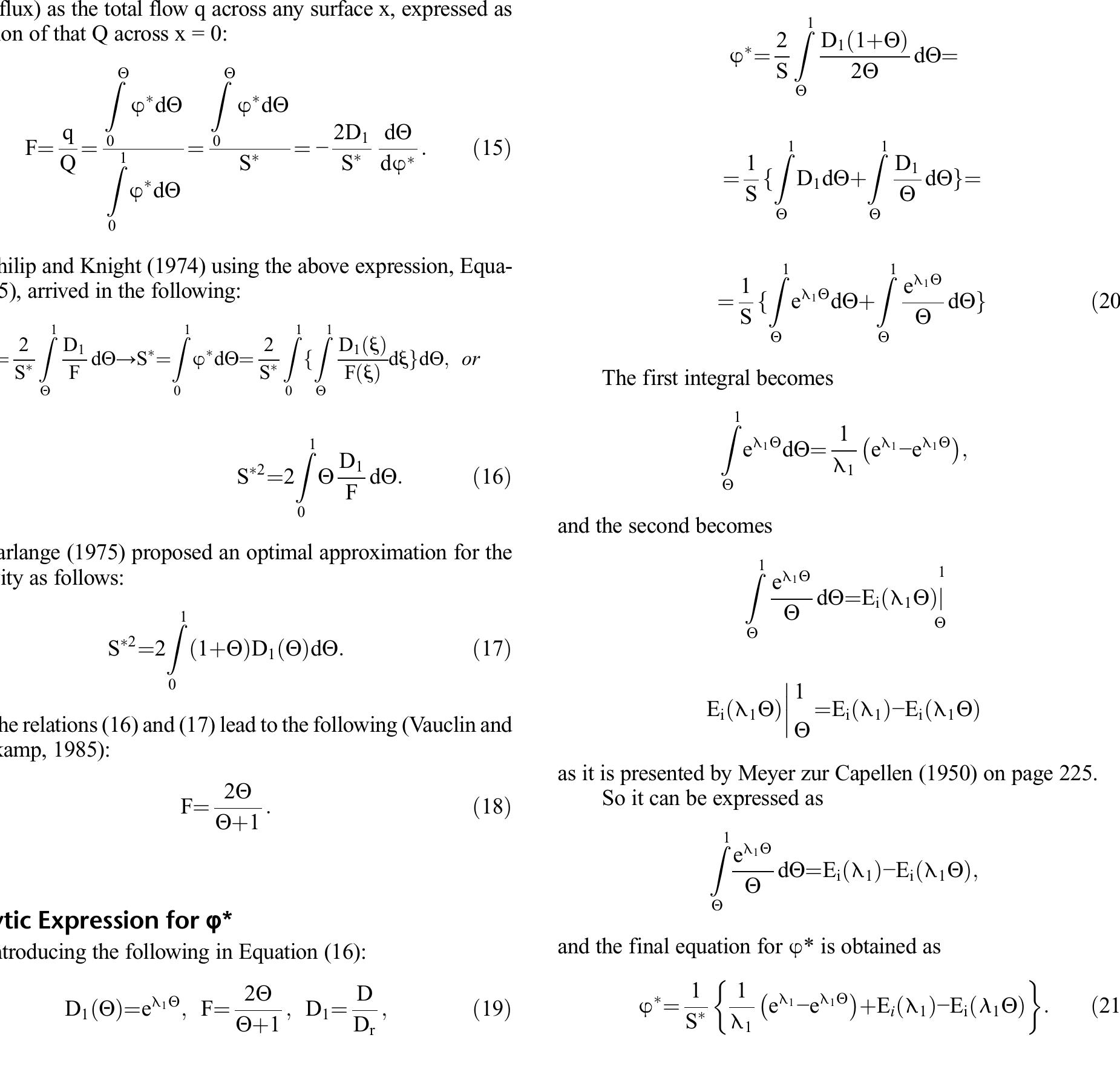 (PDF) Explicit Approximate Analytical Solution of the Horizontal ...