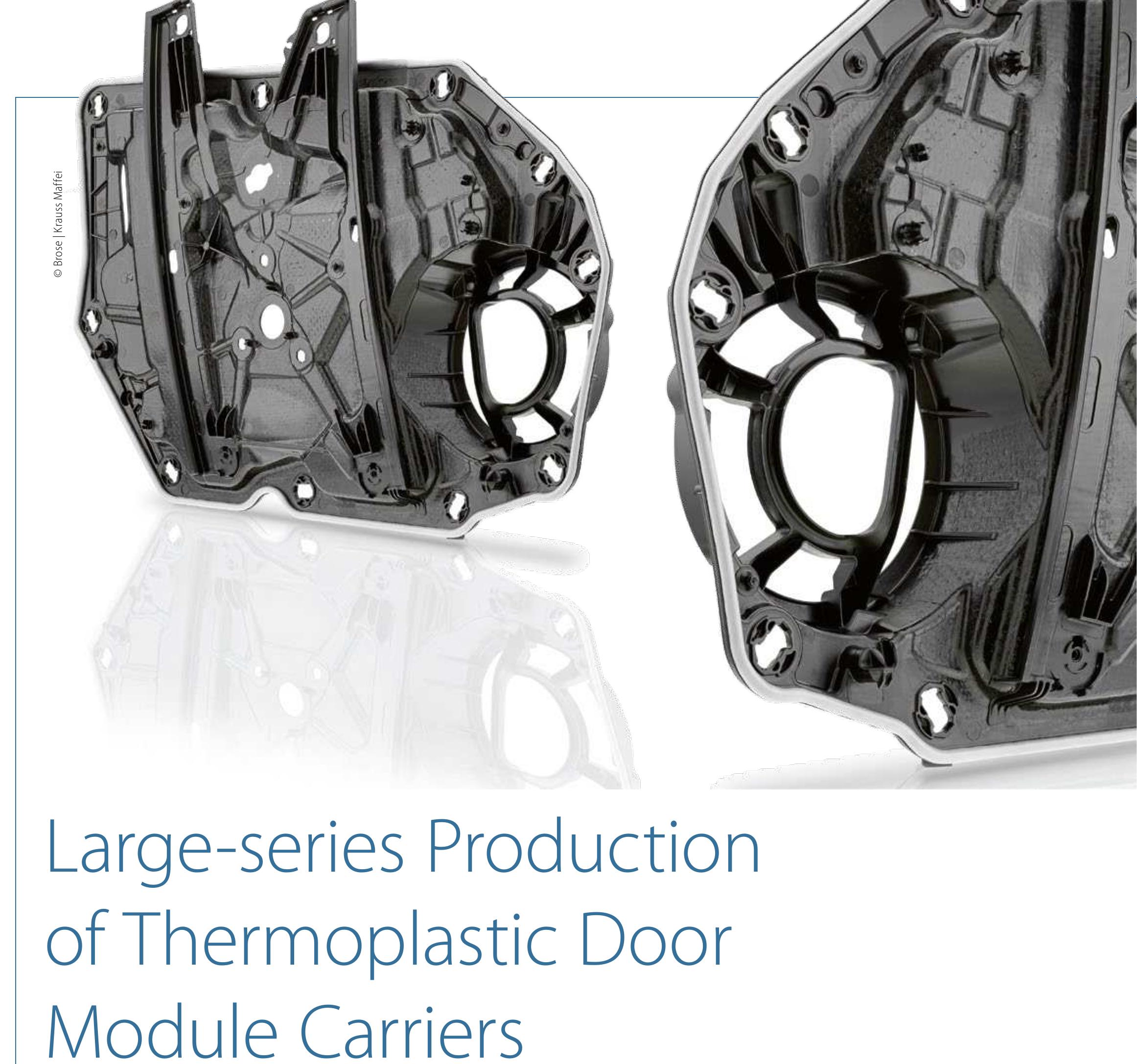 (PDF) Large-series Production of Thermoplastic Door Module Carriers