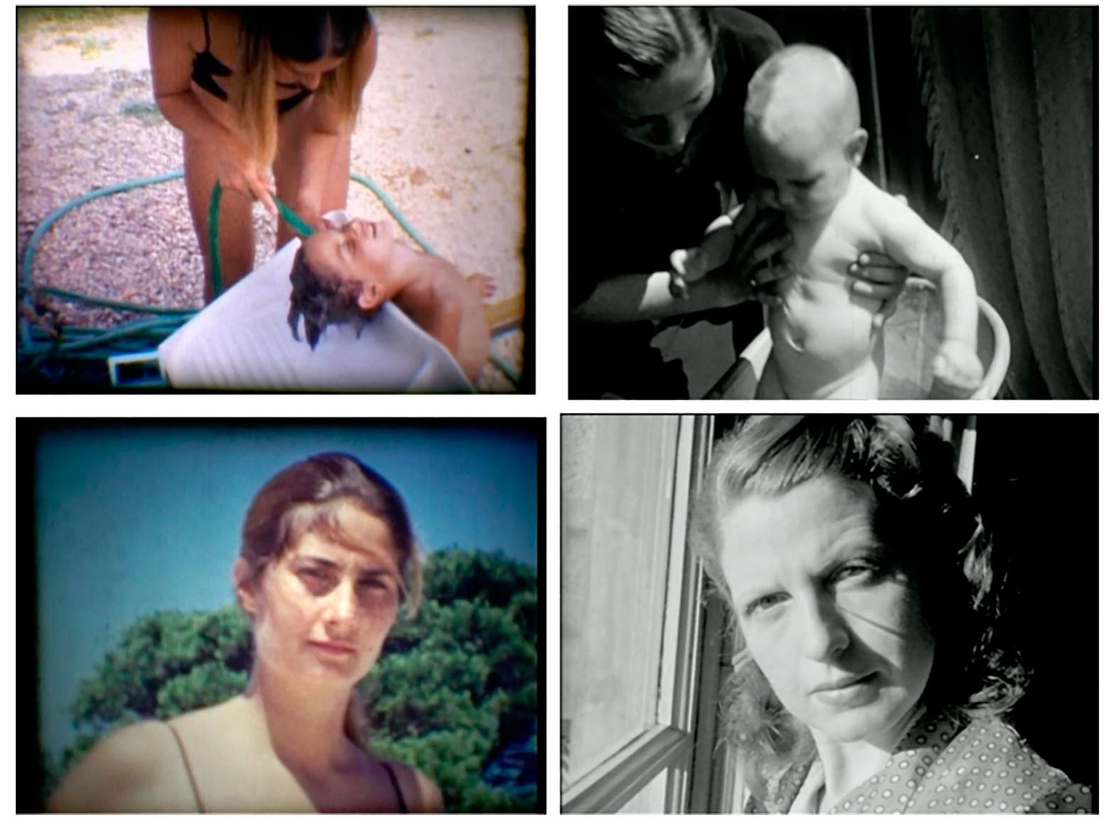 The reflexivity of the film shows in the attention Marazzi pays to the cinematographic medium itself as a mechanism of representation. Right from the beginning, it is stated that the grandfather recorded all the images, and the director renders herself accountable for making her mother’s diaries public. Apart from the contrast between what is said and what is seen, there’s also an expressive manipulation of the material: a repetition of specific sequences, like that of the eclipse, for instance, while some frames, particularly Liseli’s close ups, are slowed down at various moments.  ecmes | Ses -~ ae en we 2 we ts ~_ wwe on x top 