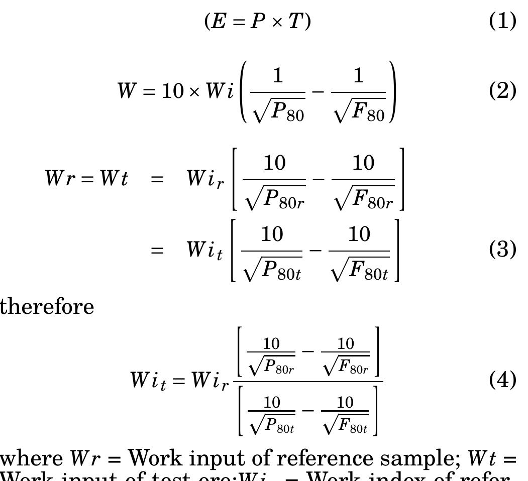 (PDF) Determination of work index of Filin Kokuwa Gold Deposit in Toro ...