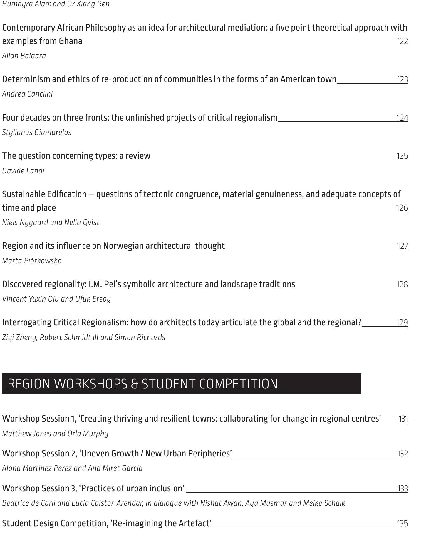 Reimagining Critical Regionalism in Bangladesh: regional Identity as expressed and resisted through contemporary architecture  