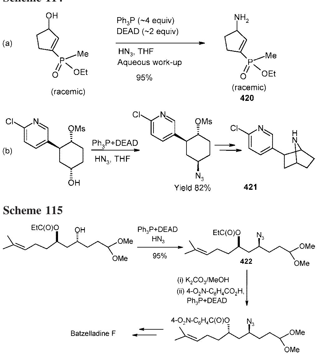 PDF) Mitsunobu and Related Reactions: Advances and Applications