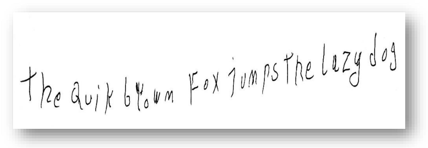 Figure 3 - Cancer Detection Through Handwriting