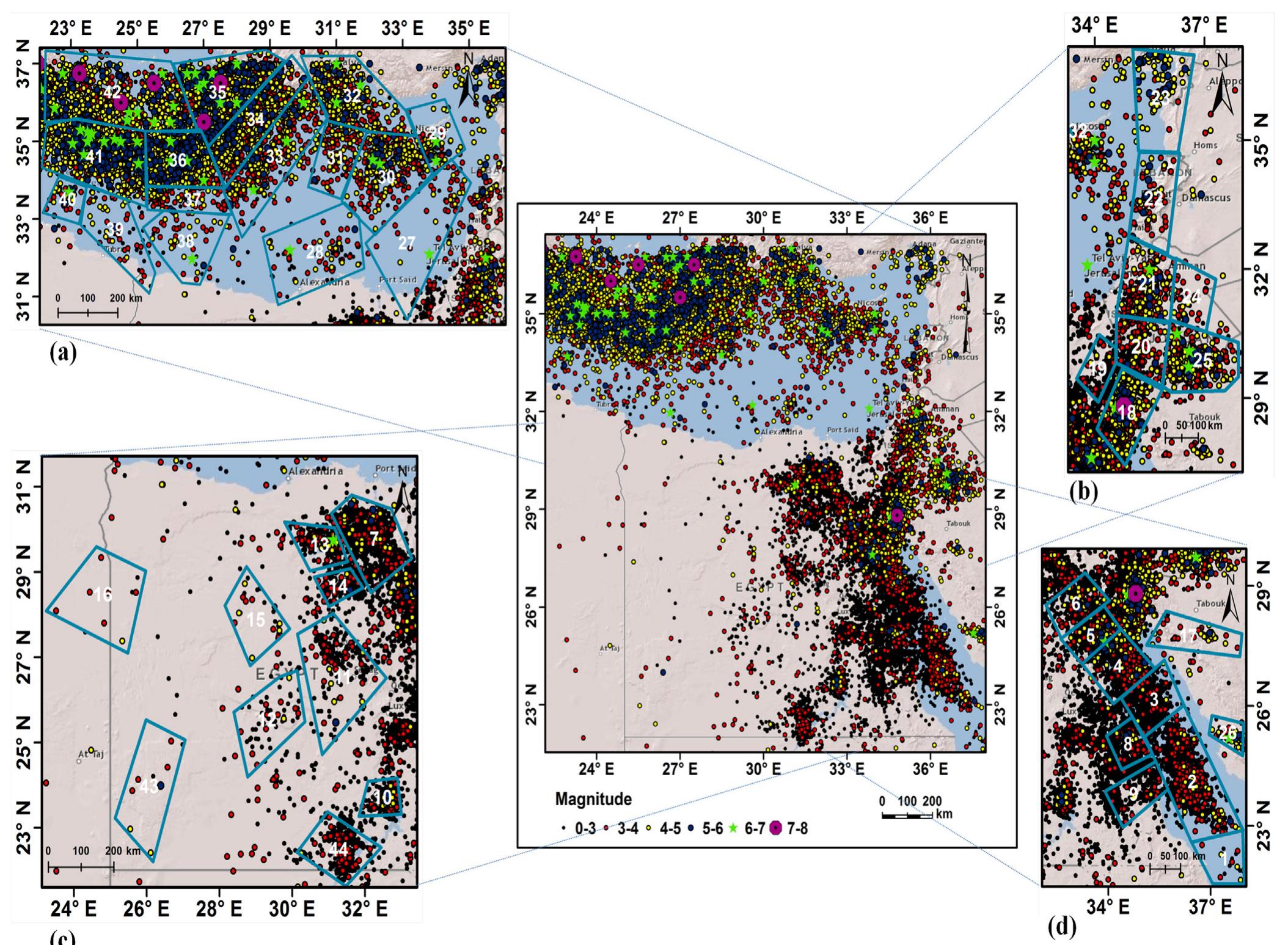 (PDF) Deterministic scenarios for seismic hazard assessment in Egypt