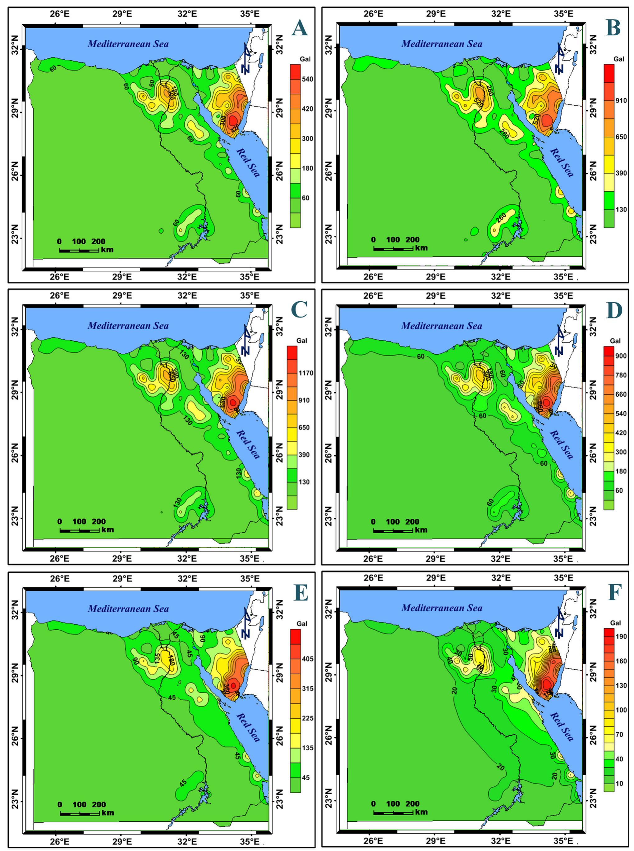 (PDF) Deterministic scenarios for seismic hazard assessment in Egypt