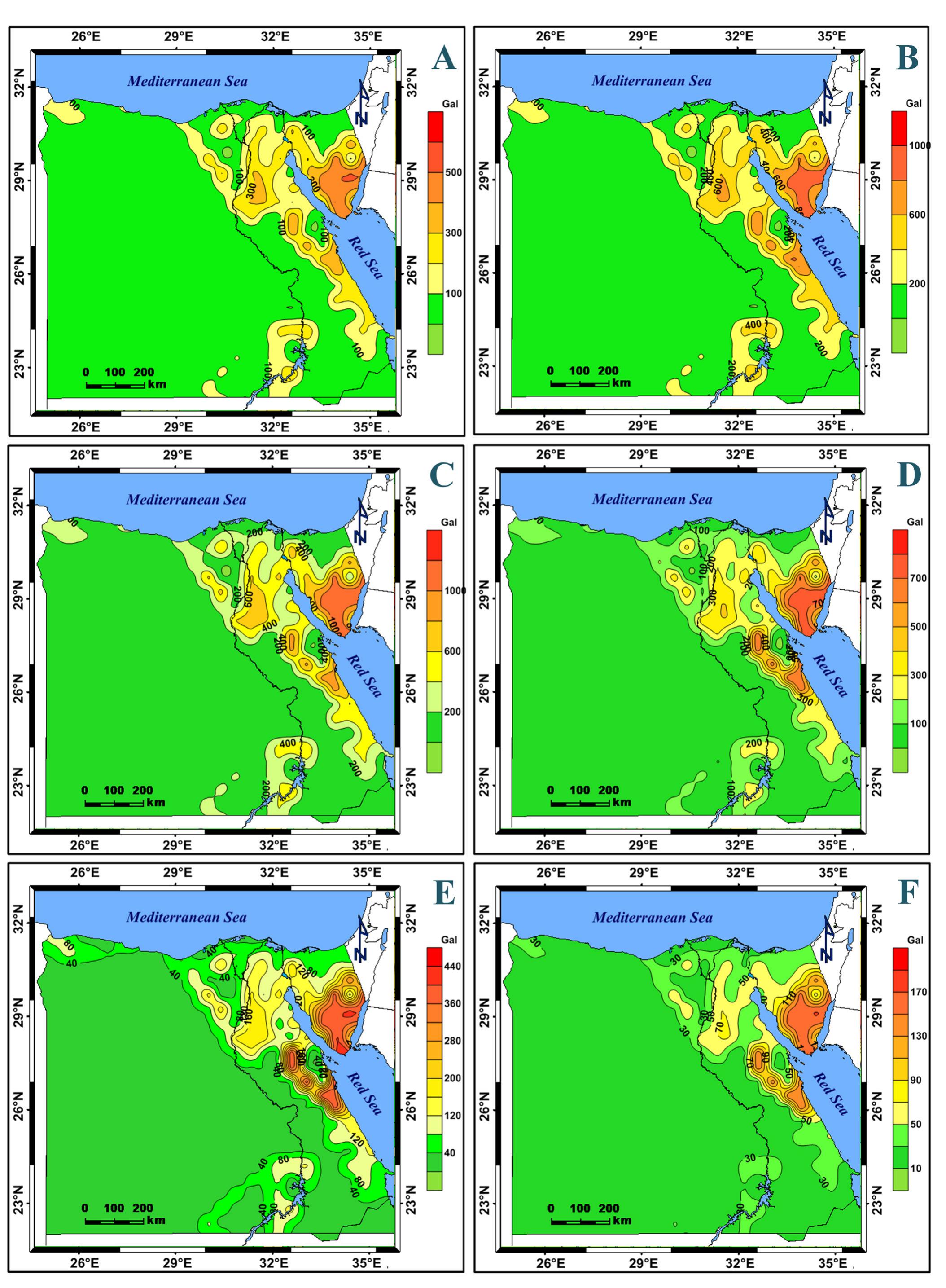 (PDF) Deterministic scenarios for seismic hazard assessment in Egypt