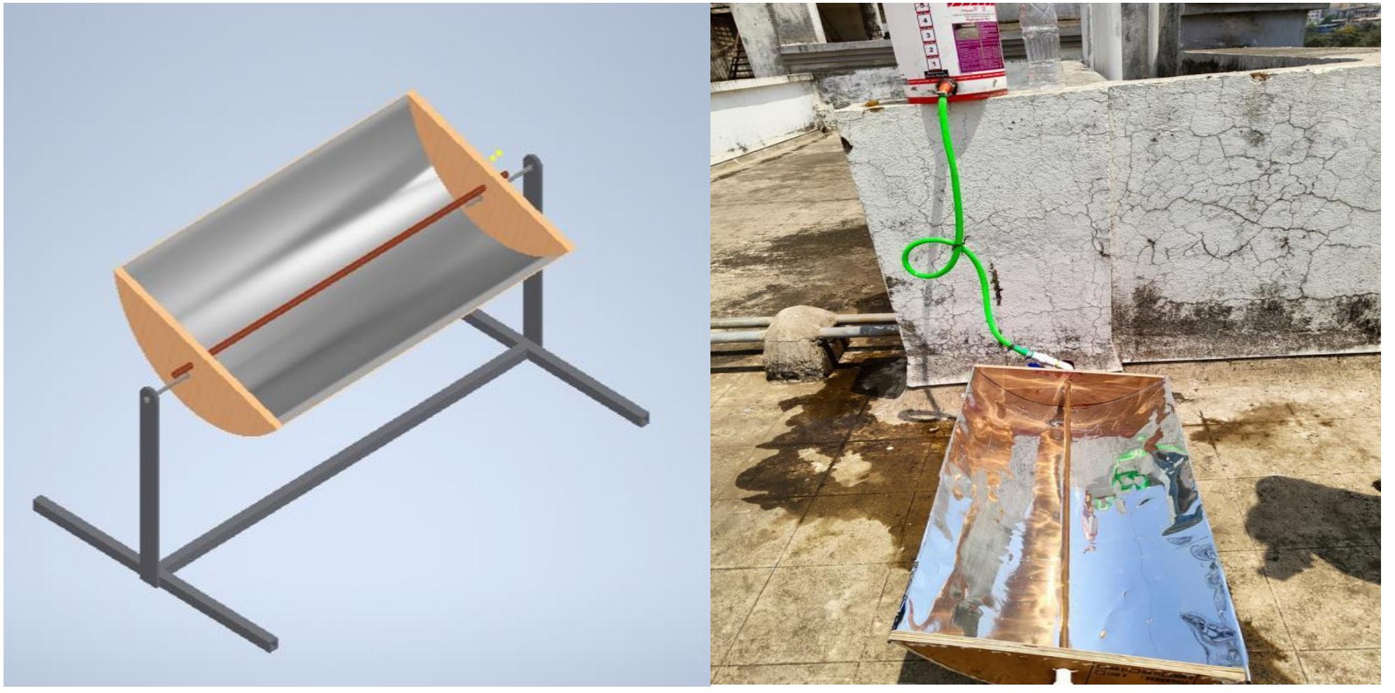 (PDF) DESIGN OF SOLAR PARABOLIC TROUGH WATER HEATER