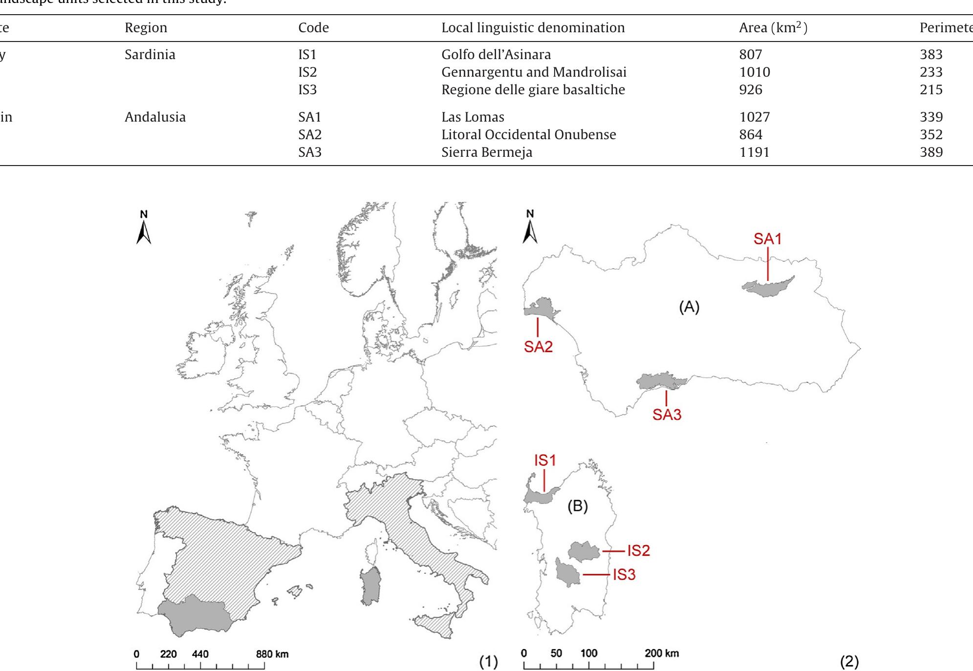 (PDF) Landscape fragmentation in Mediterranean Europe: A comparative ...