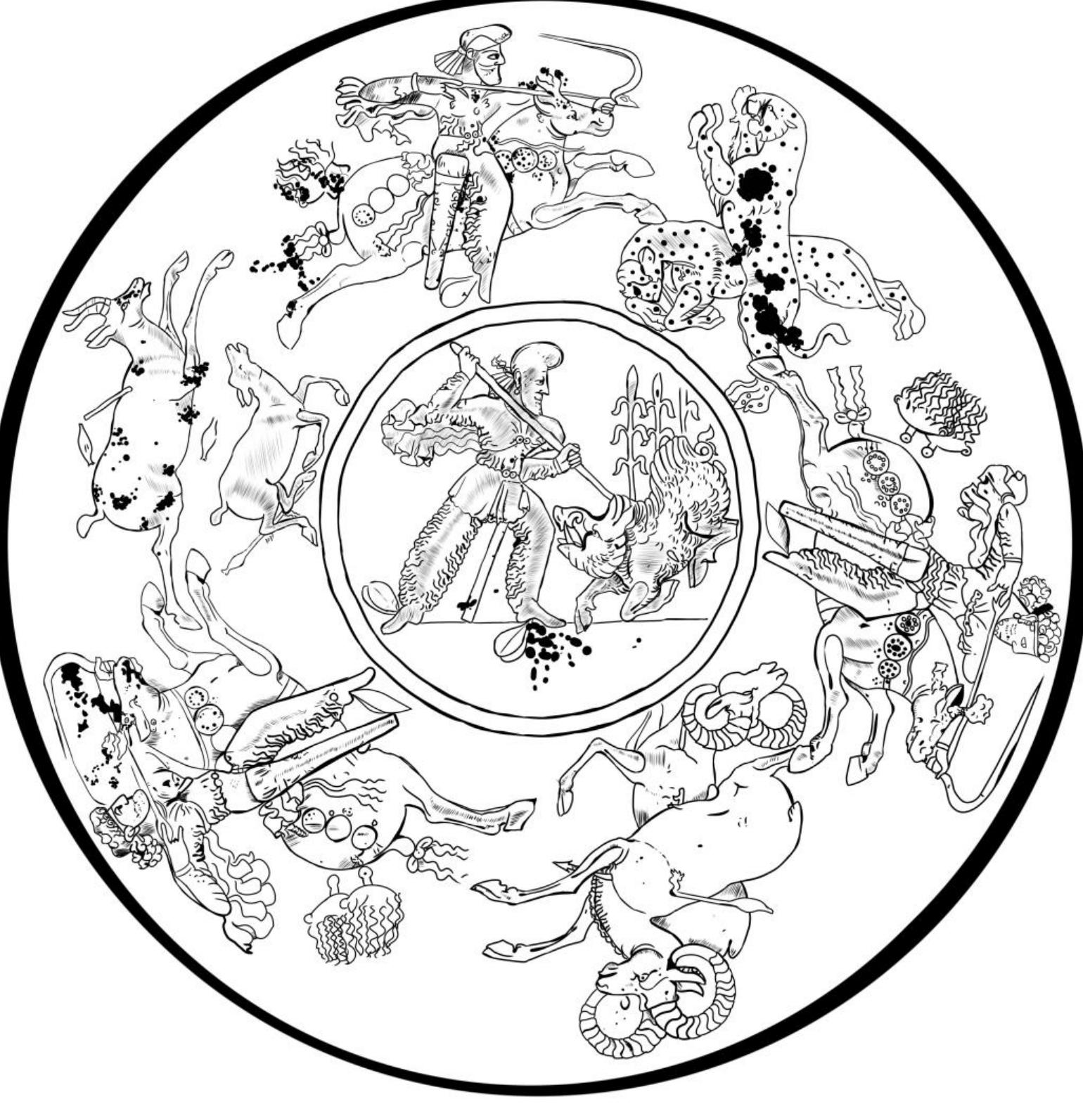 (PDF) ‘Sasanian’ silver plate from al-Ṣabāḥ Collection in light of ...