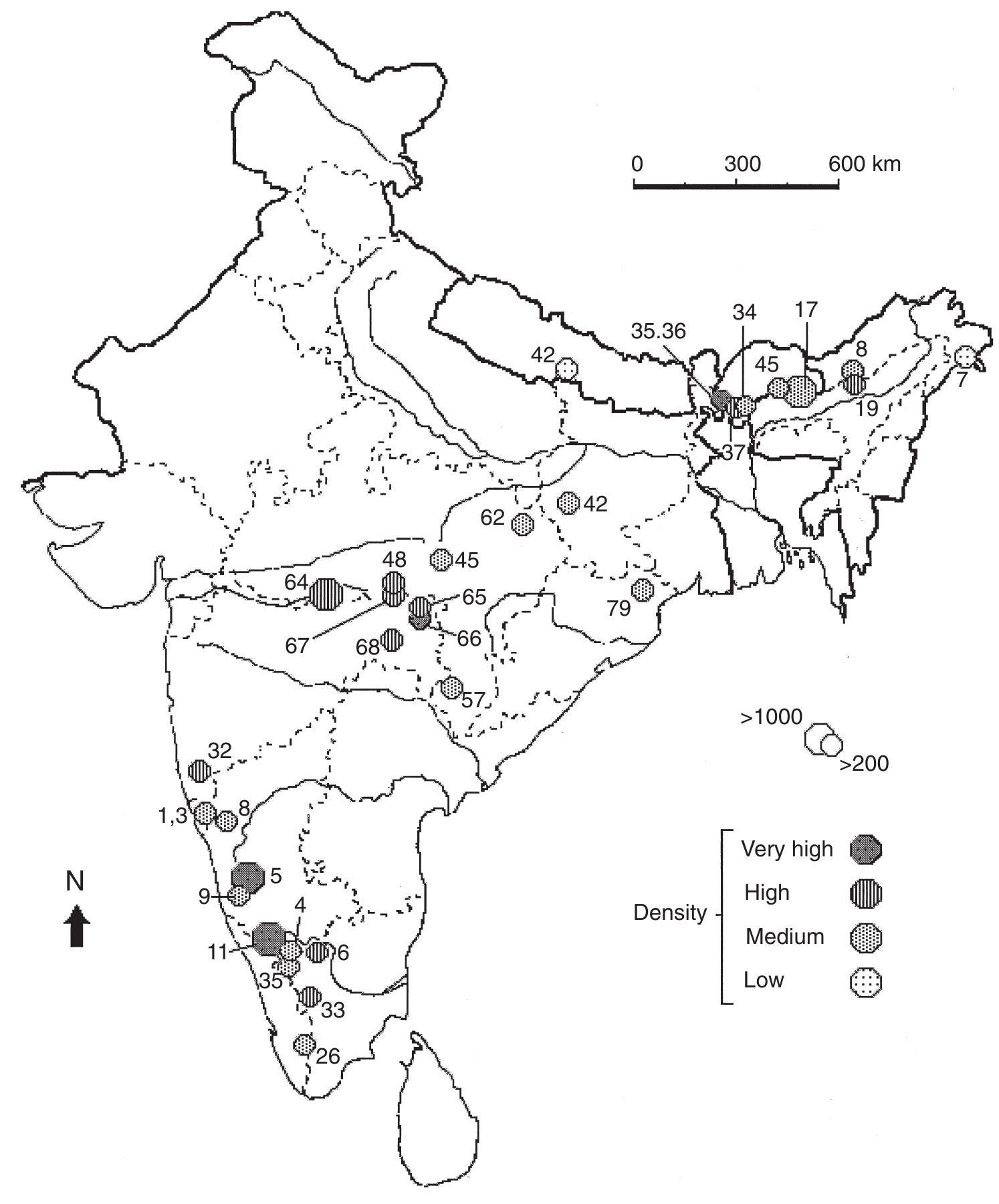(PDF) Distribution and conservation of the Gaur Bos gaurus in the ...