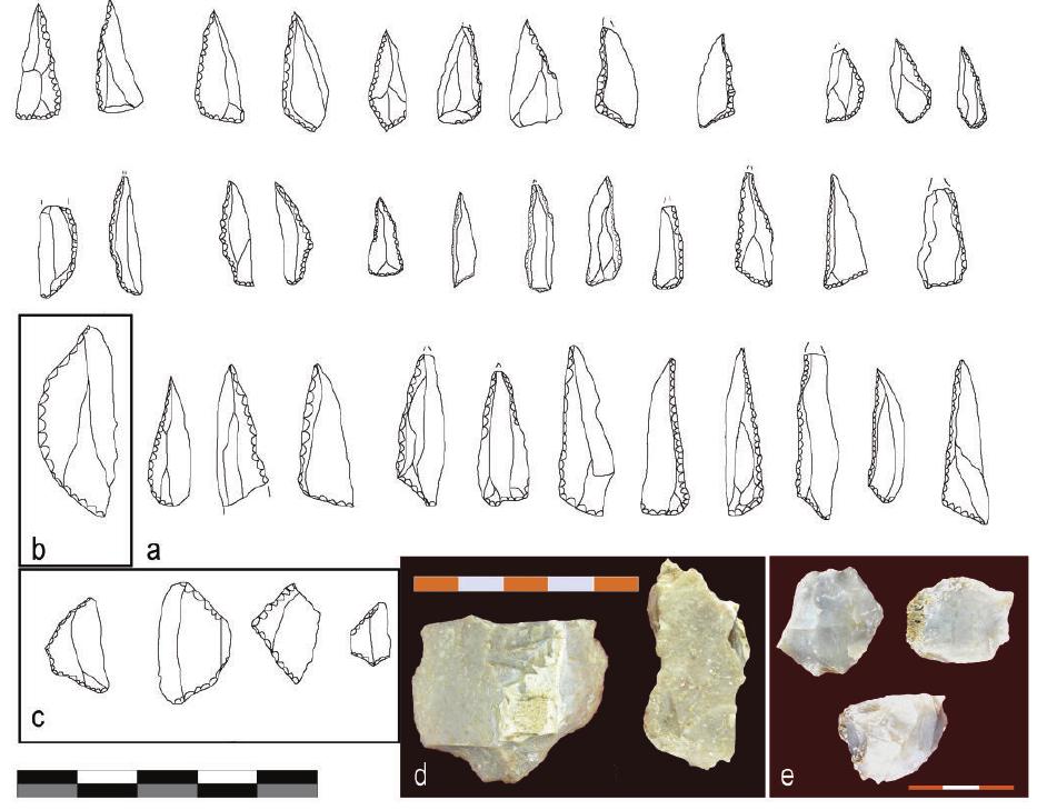 Obsidian Chisel Figure 2 - from Çemka Höyük, Late Epipaleolithic and PPNA