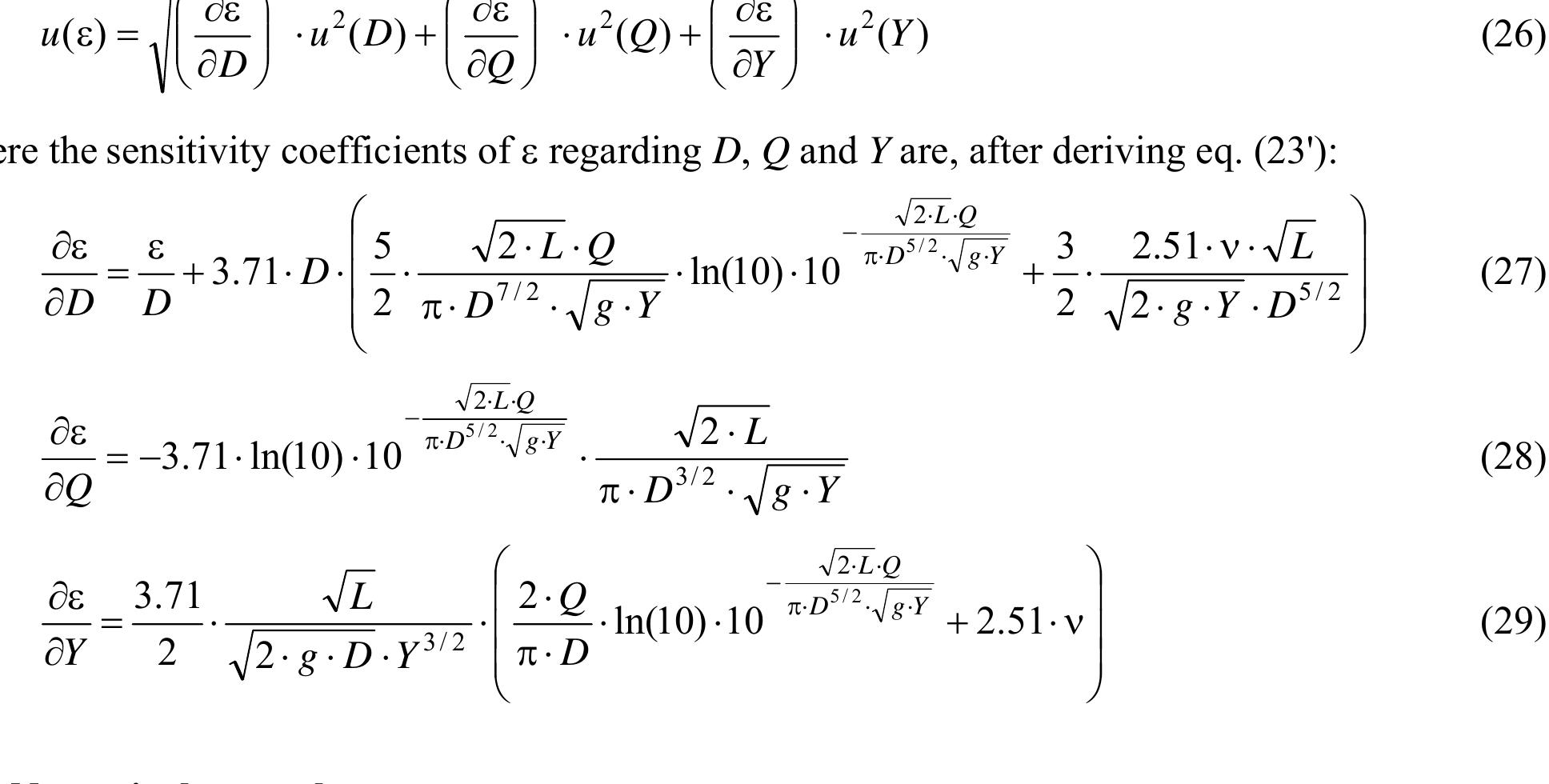 (PDF) Uncertainty in Experimental Evaluation of Chezy- Strickler ...