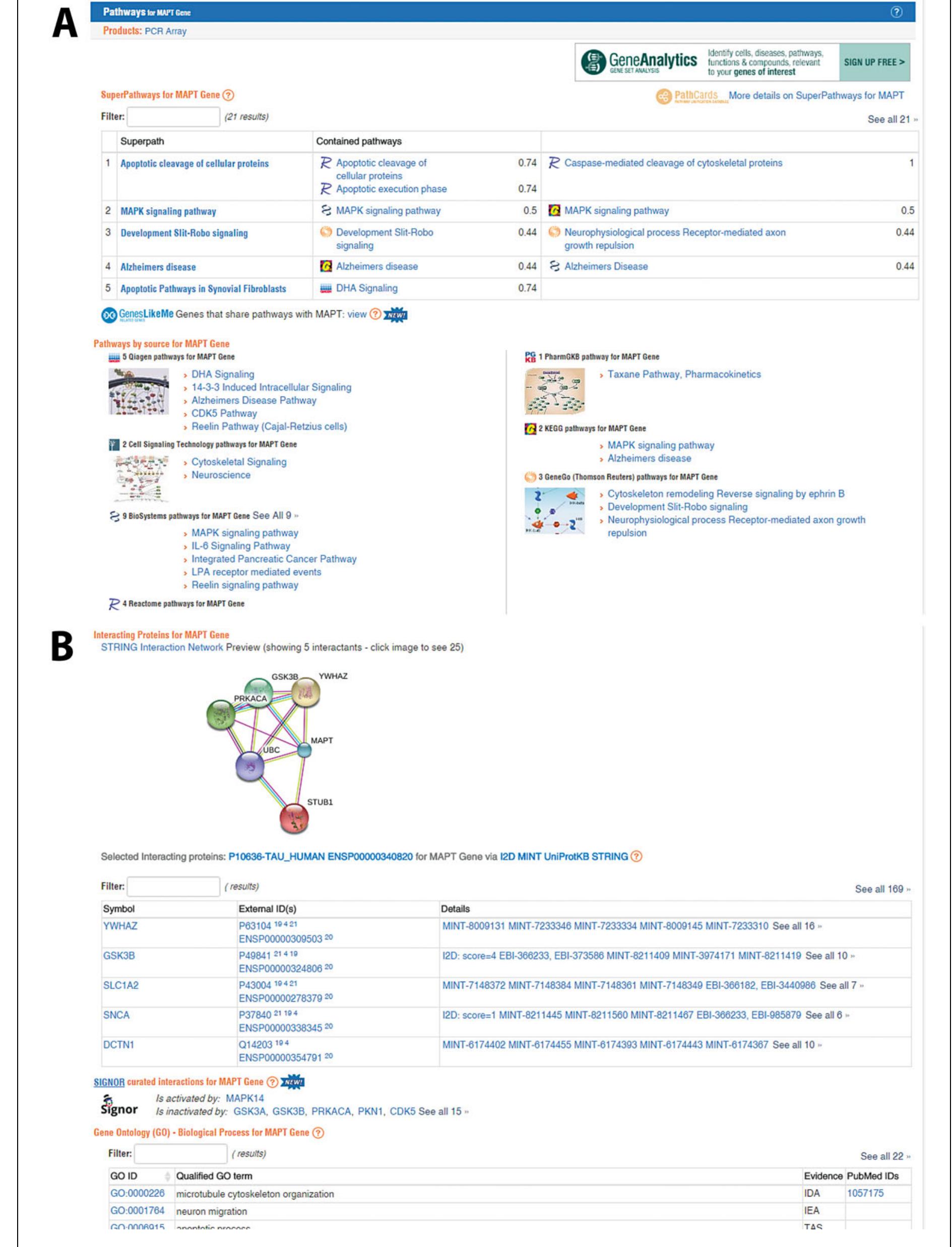 (PDF) The GeneCards Suite: From Gene Data Mining to Disease Genome ...