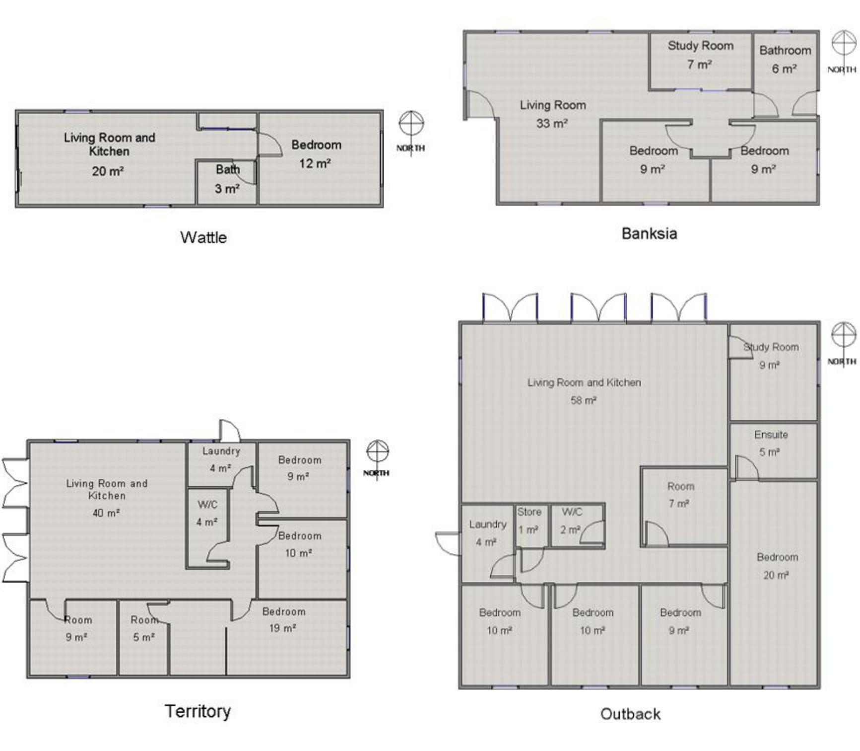 Module Building Size (PDF) A baseline study on thermal performance of prefabricated modular ...