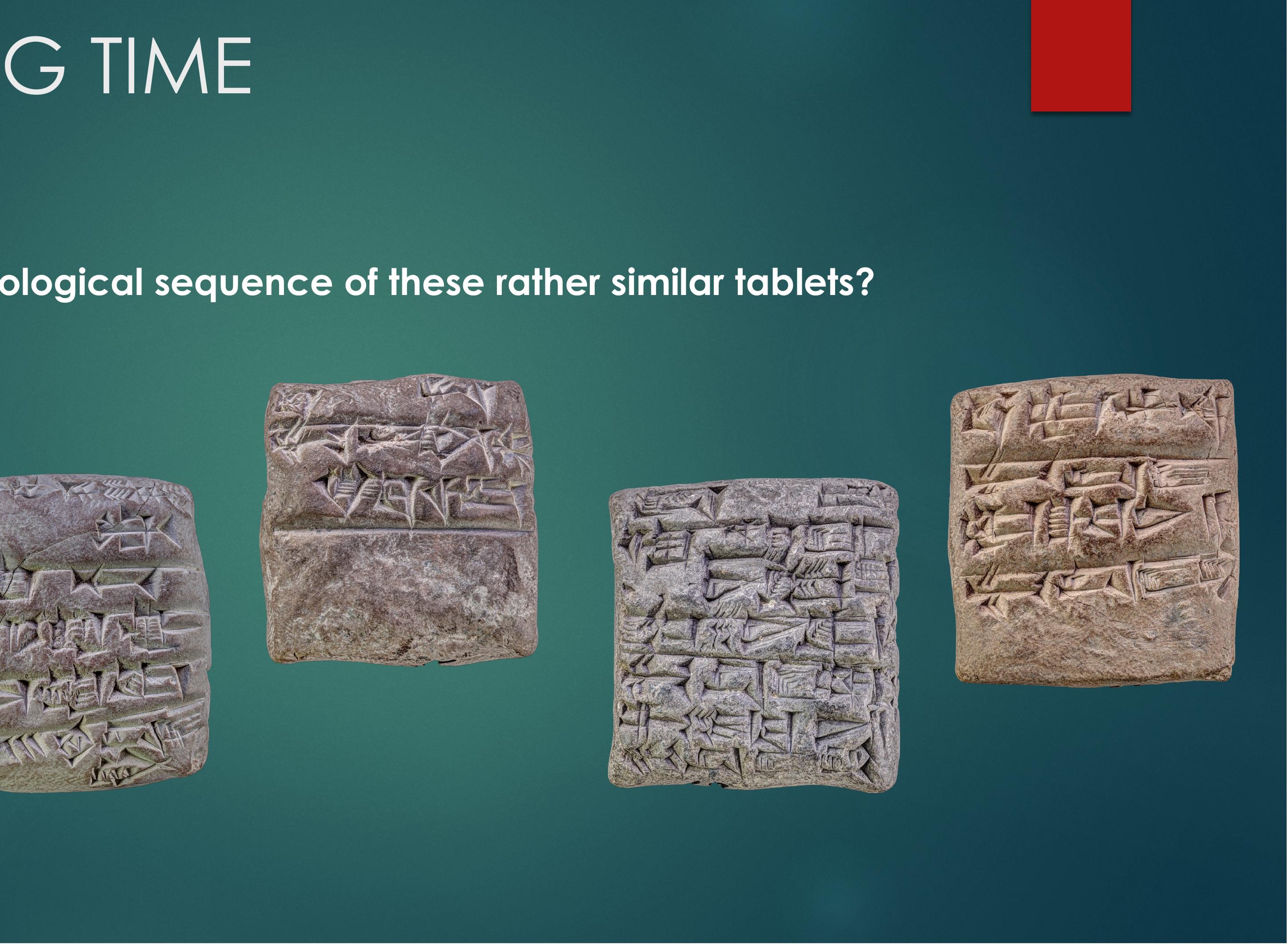 Figure 26 - from Origins Writing Session: Ancient Writing