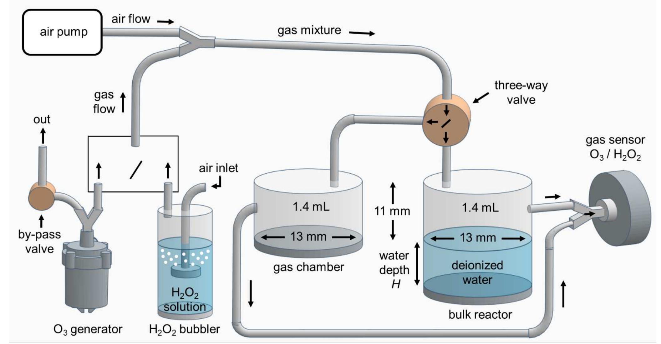 H2o2 Experimental Process (PDF) Transport of Gaseous Hydrogen Peroxide and Ozone into Bulk Water ...