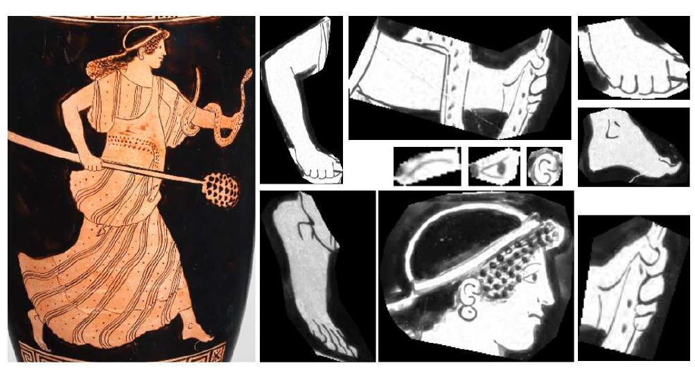 Figure 3: Lables currently offering the highest accuracy for the painter attribution task (BAPD*: 205498; New York, Met- ropolitan Museum 41.162.19). 