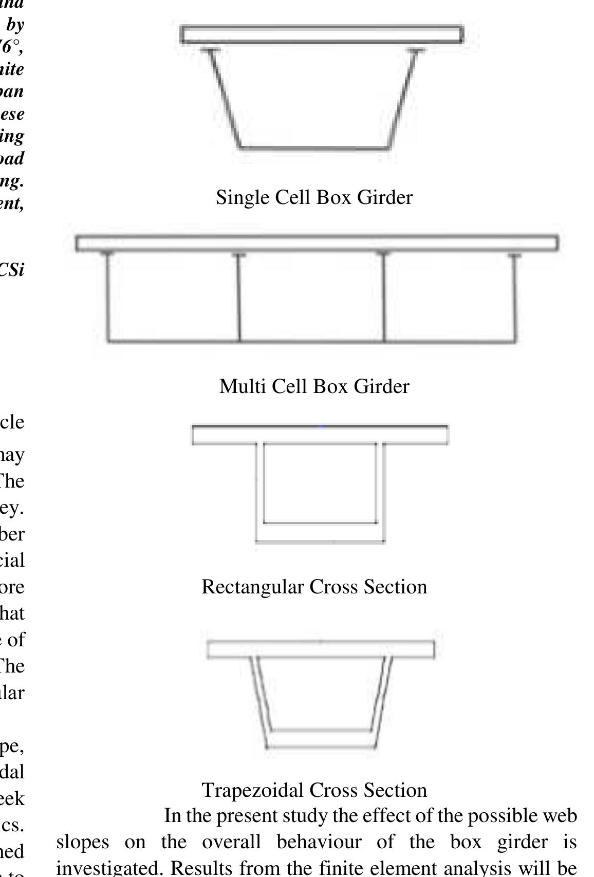 (PDF) Effect of Web Inclination on Box Girder Bridges
