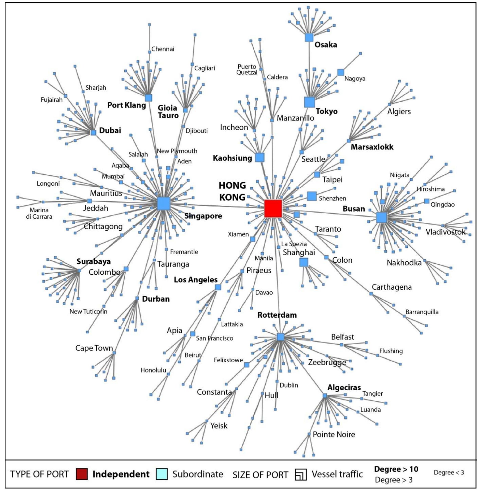 (PDF) The worldwide maritime network of container shipping: spatial ...