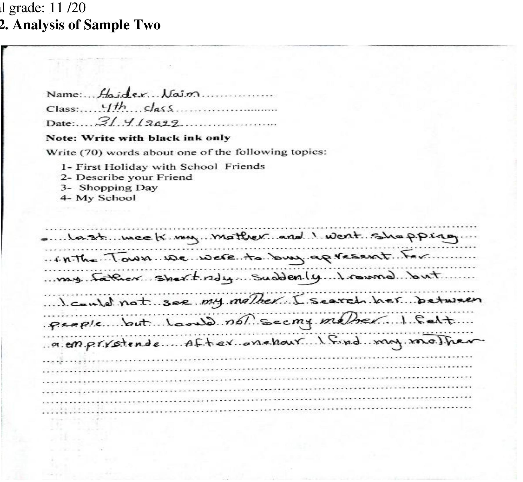 (PDF) Difficulties Faced by Iraqi Efl Learners in Writing Composition