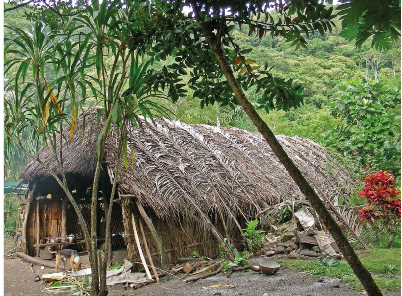Inhabitable Structure 1 map of southern vanuatu, including islands and communities