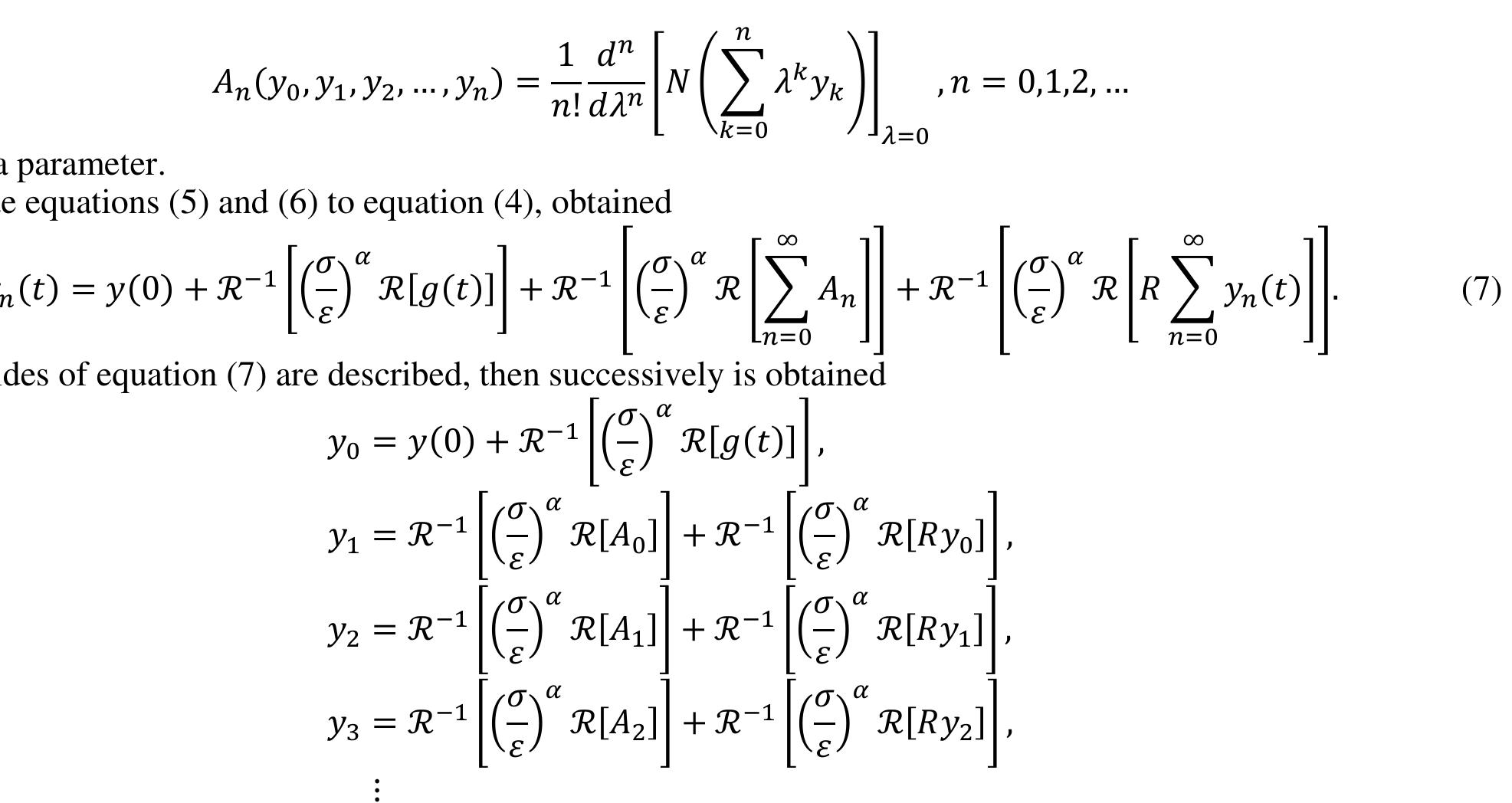 (PDF) Adomian Decomposition Method and The Other Integral Transform
