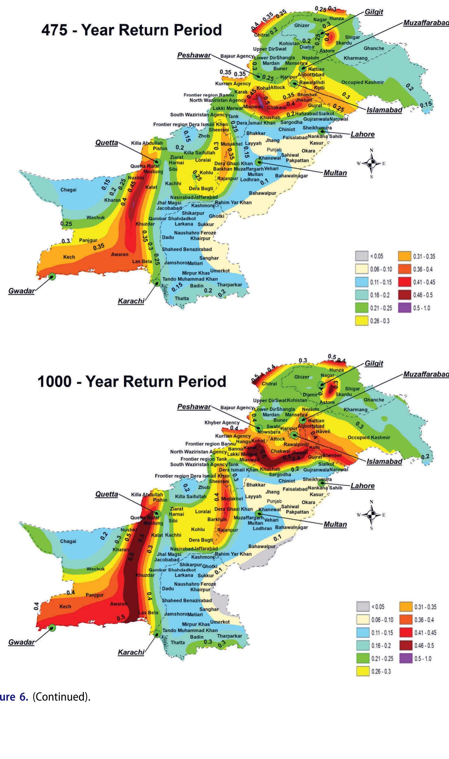 Figure 7 - Probabilistic Seismic Hazard Analysis Based