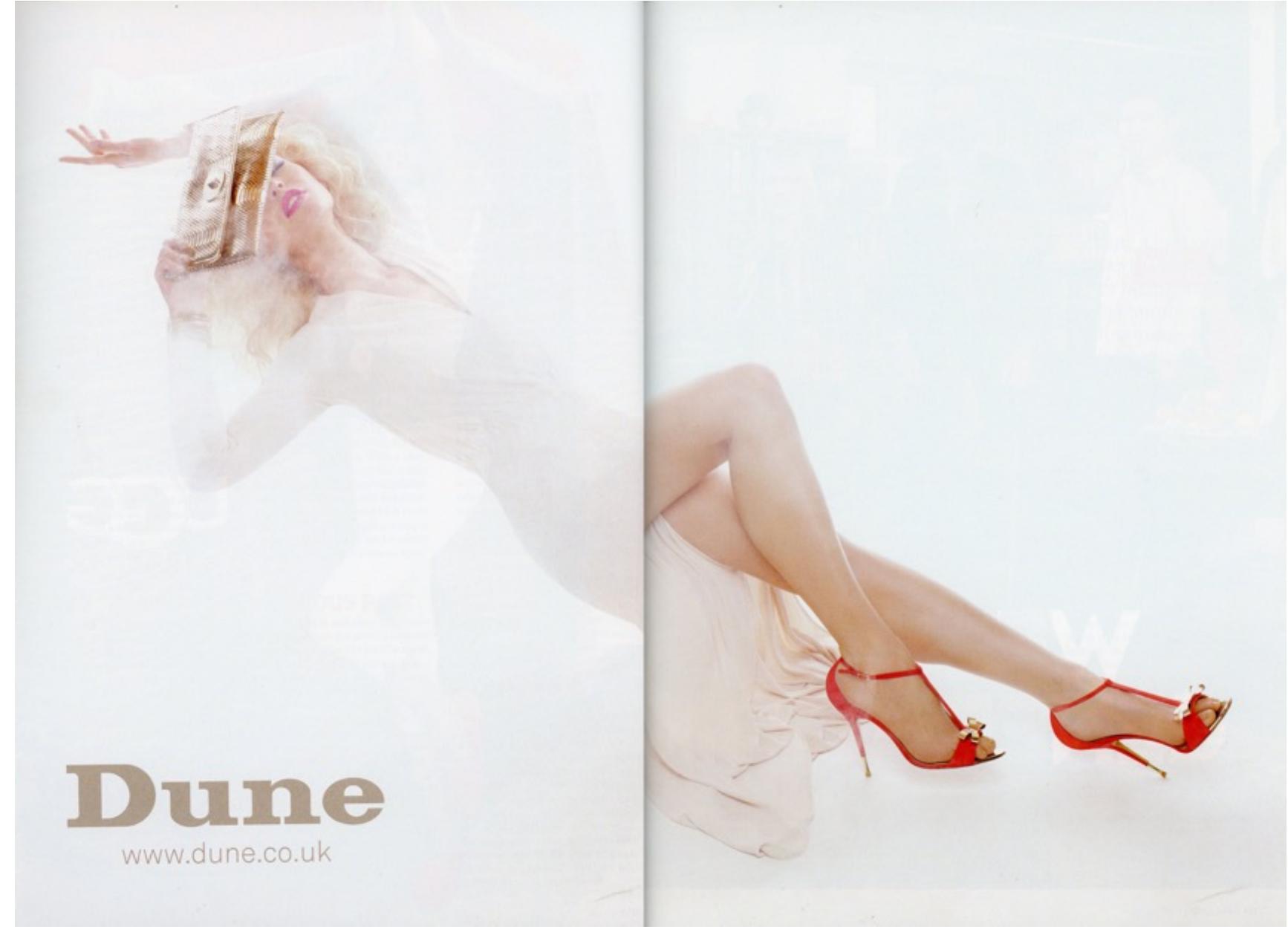 Fig. 4.11: Dune advert in Marie Claire, March 2012, pp 123-133. 