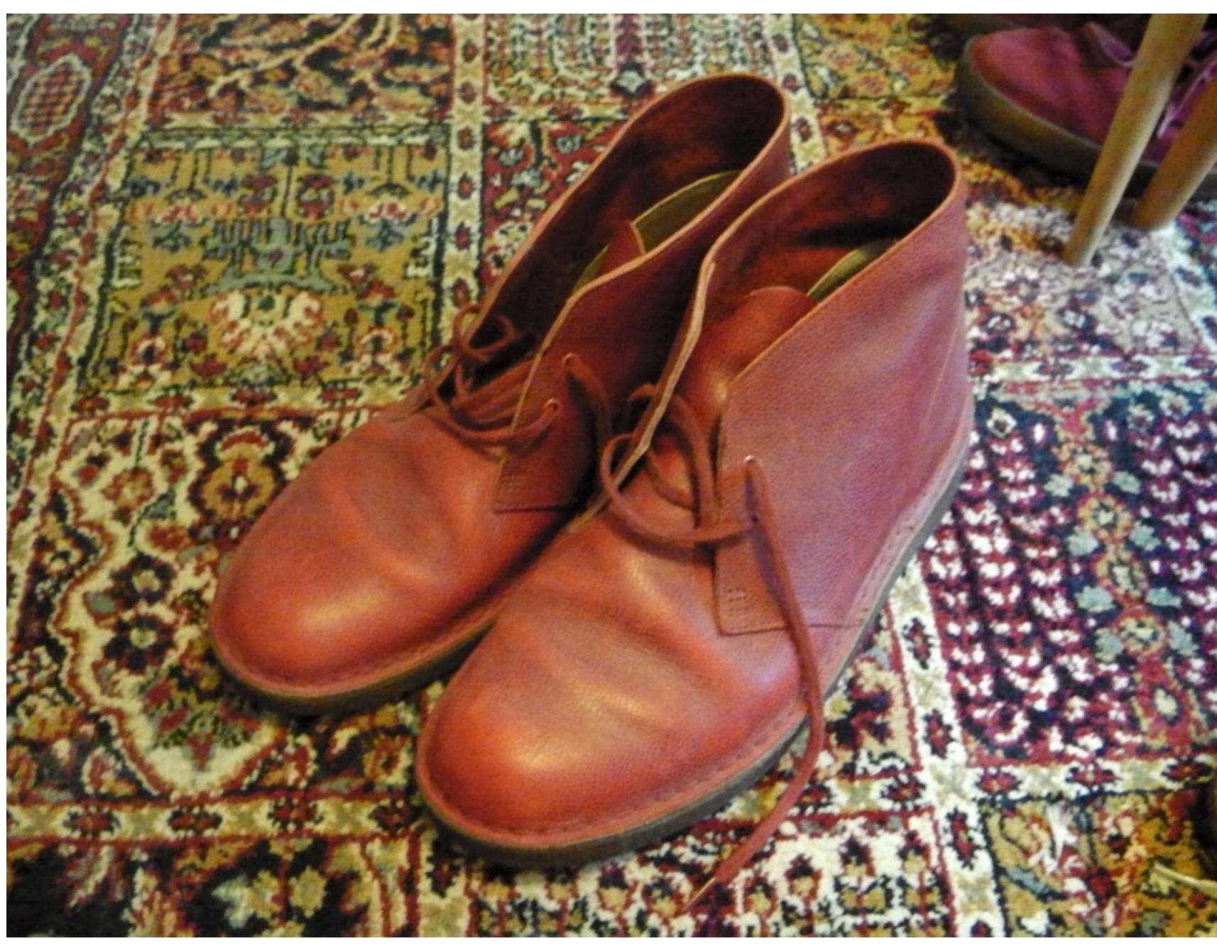 Fig.5.16.: Desert Boots made from Horween leather. 