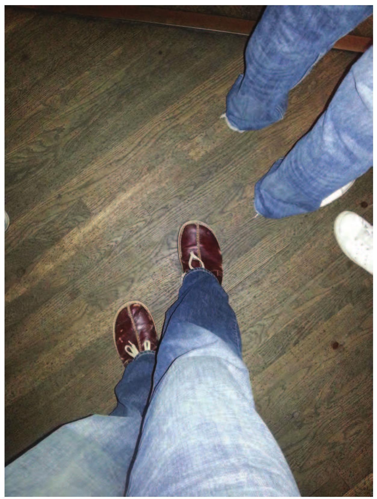 Figure 6: Tom's Desert Treks on the pub floor. 