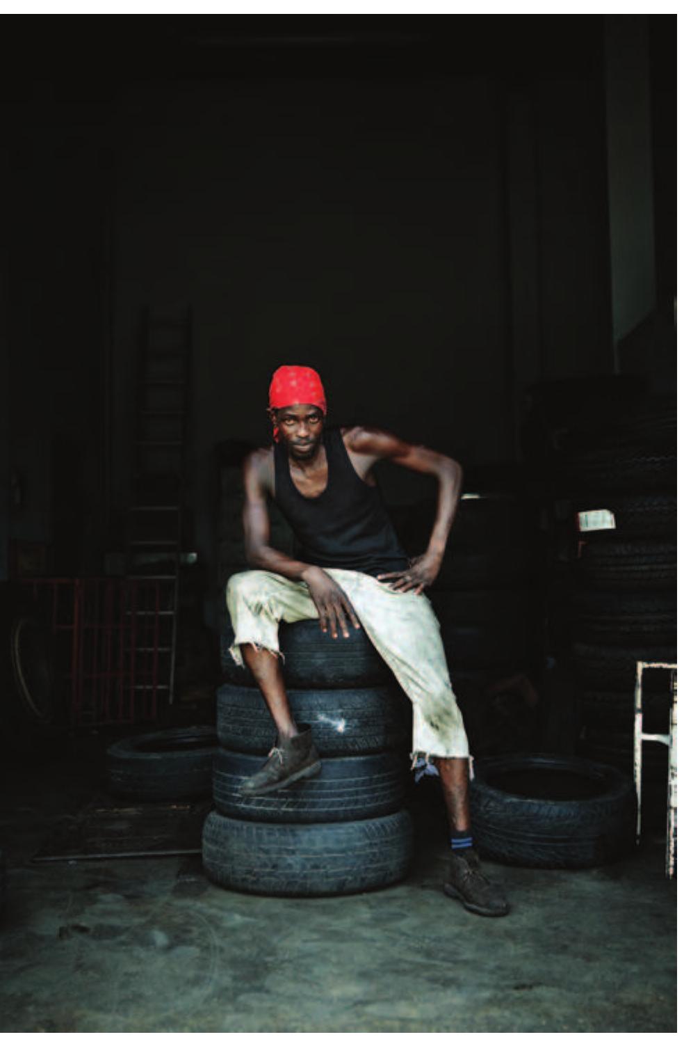 Figure 8: Cover Image for Al Fingers’ 2012 book Clarks in Jamaica. Image by Mark Read. 