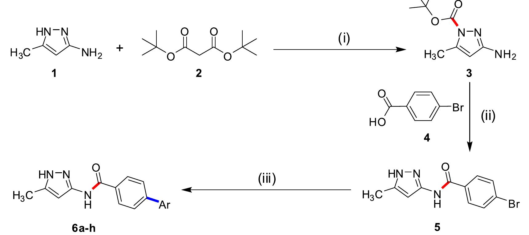 (PDF) Facile synthesis of 4-aryl-N-(5-methyl-1H-pyrazol-3-yl)benzamides ...