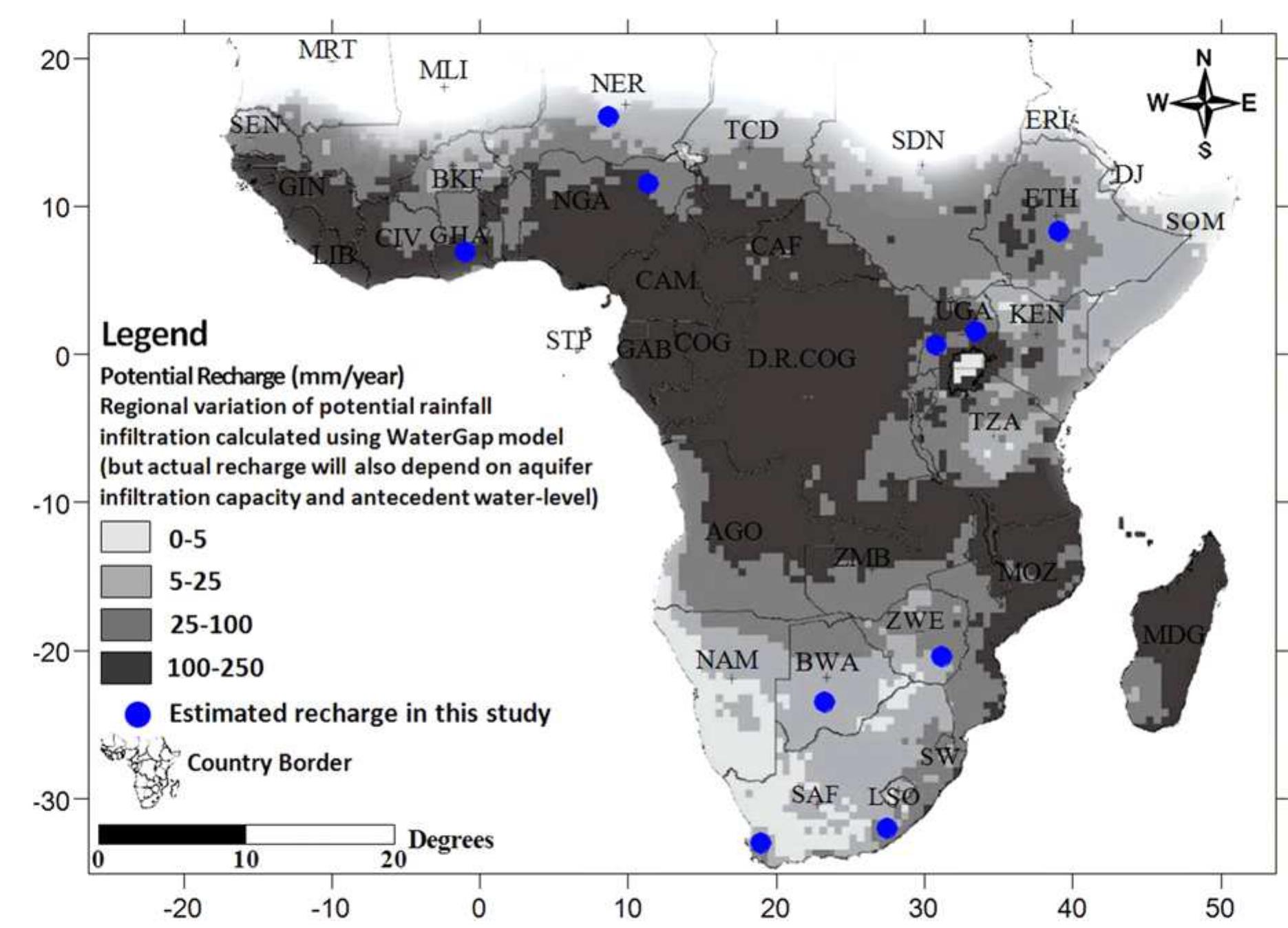 Fdep Bmap Recharge Map.pdf (PDF) Estimating groundwater recharge in the humid and semi-arid ...