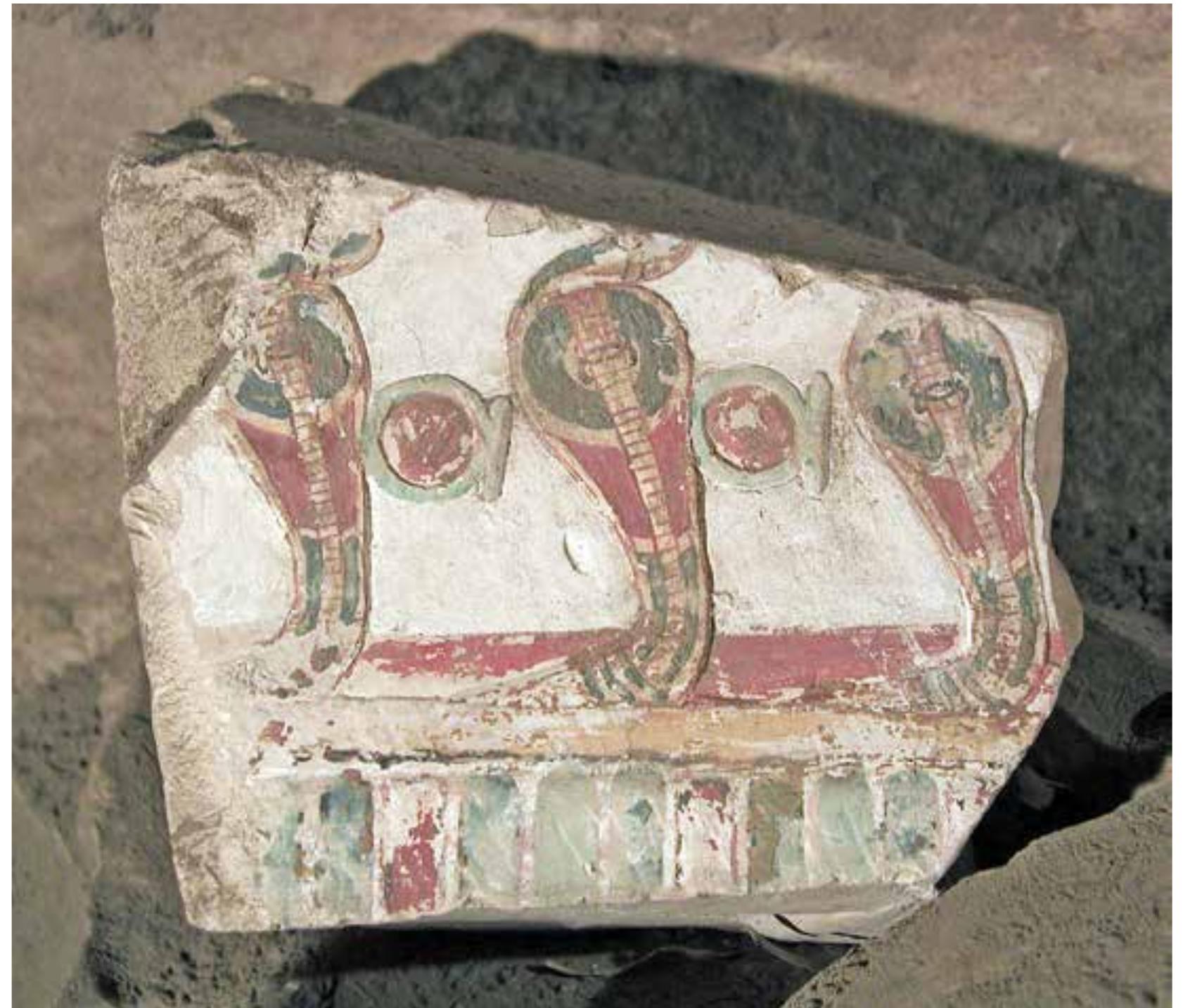 Figure 10.2. Theban Tomb 125, fallen blocks along PM I?, 240 (9), detail 