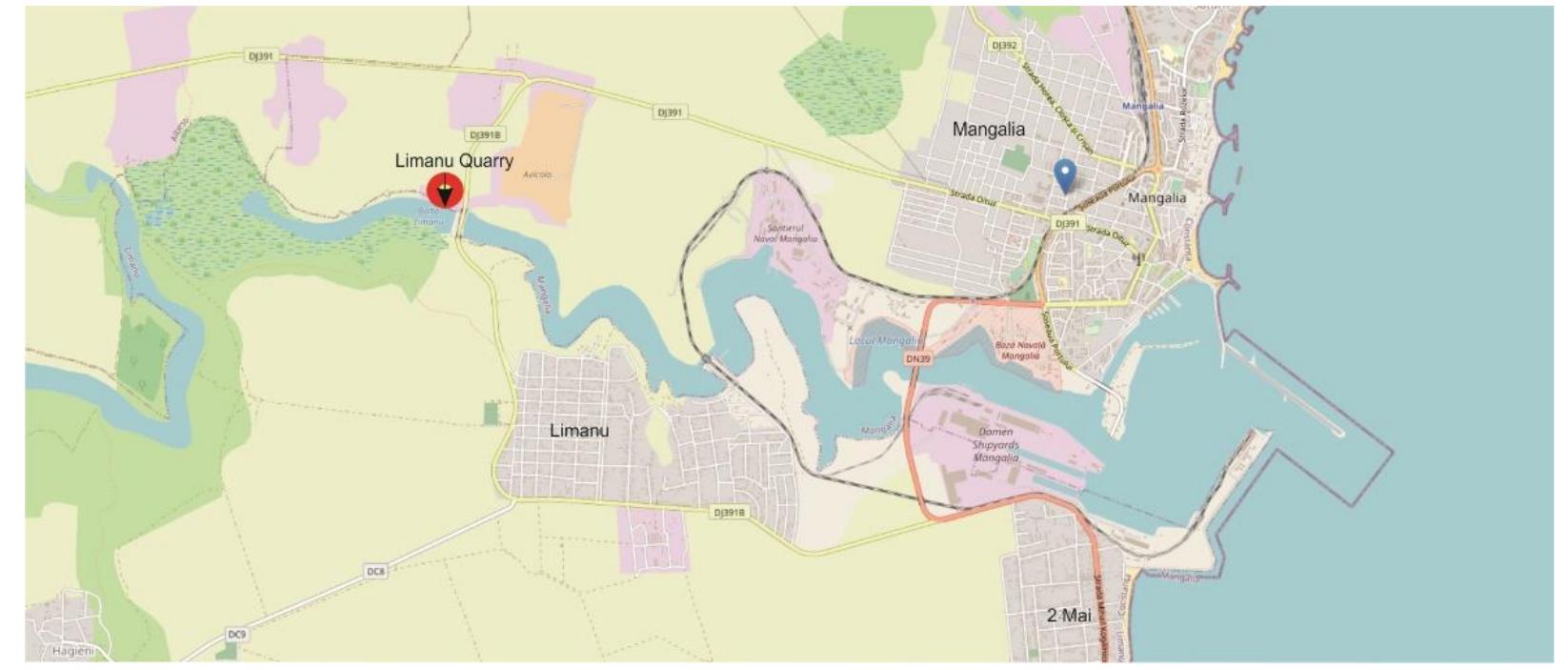 Fig. 1. Area where the sceptre was discovered.  Description of the object 