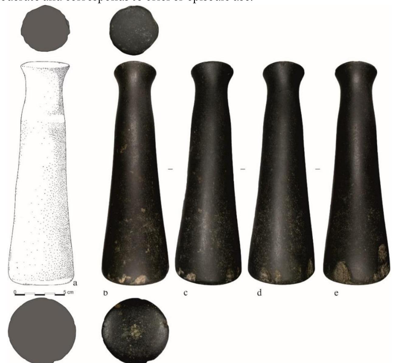 Fig. 2. The sceptre-pestle discovered at Limanu. 