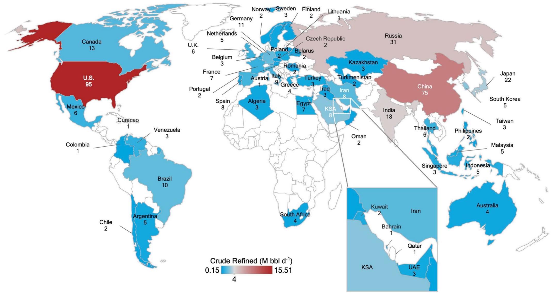 (PDF) Carbon intensity of global crude oil refining and mitigation ...