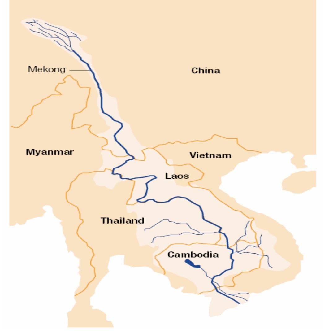 Riveting Rivers (PDF) Management of Transboundary Water Resources Case Study: Mekong River