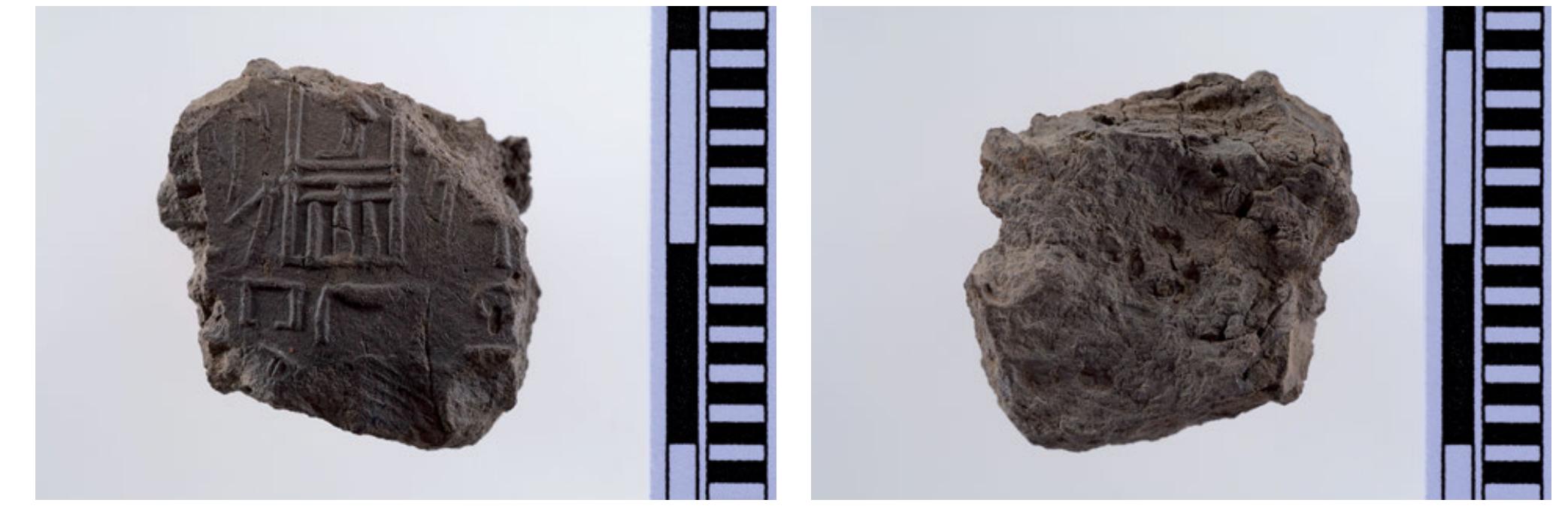 Fig. 3a—b: The sealing KO-KF 207 (left) and its rear (right). 