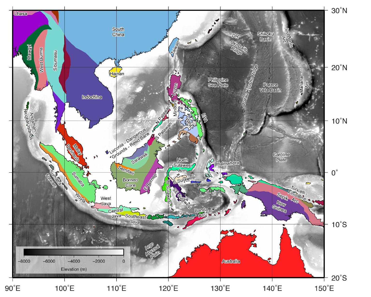 (PDF) The Cretaceous and Cenozoic tectonic evolution of Southeast Asia